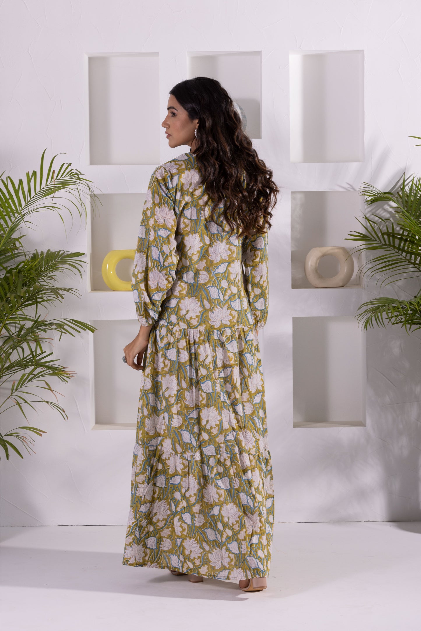 Hana Tier Ruffle Dress