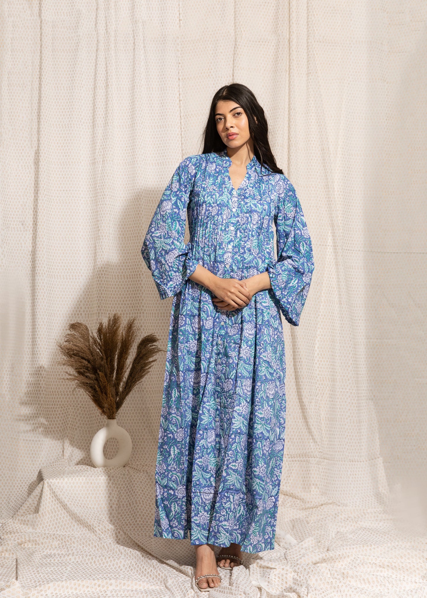 Kekini Pintuck Dress