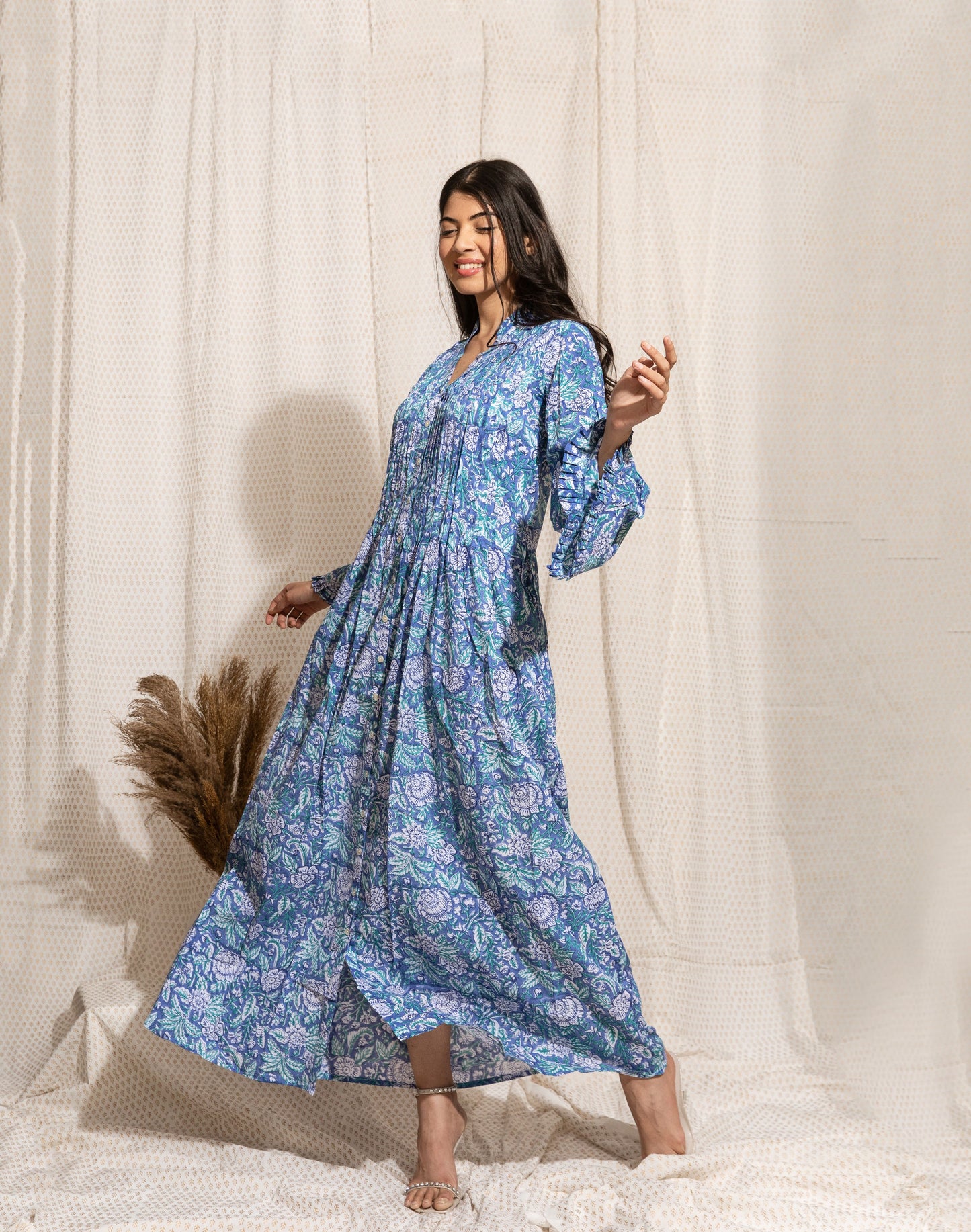 Kekini Pintuck Dress