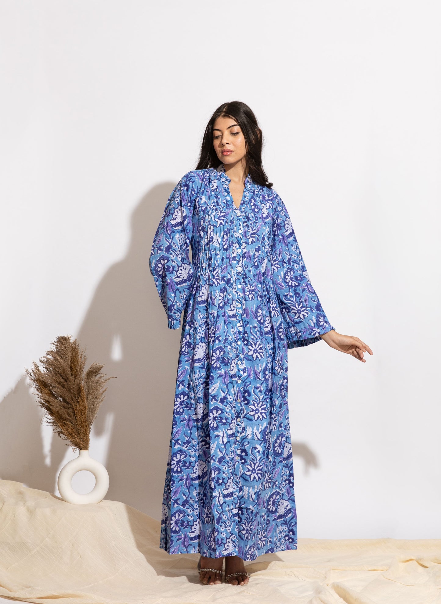 Kallu Pintuck Dress