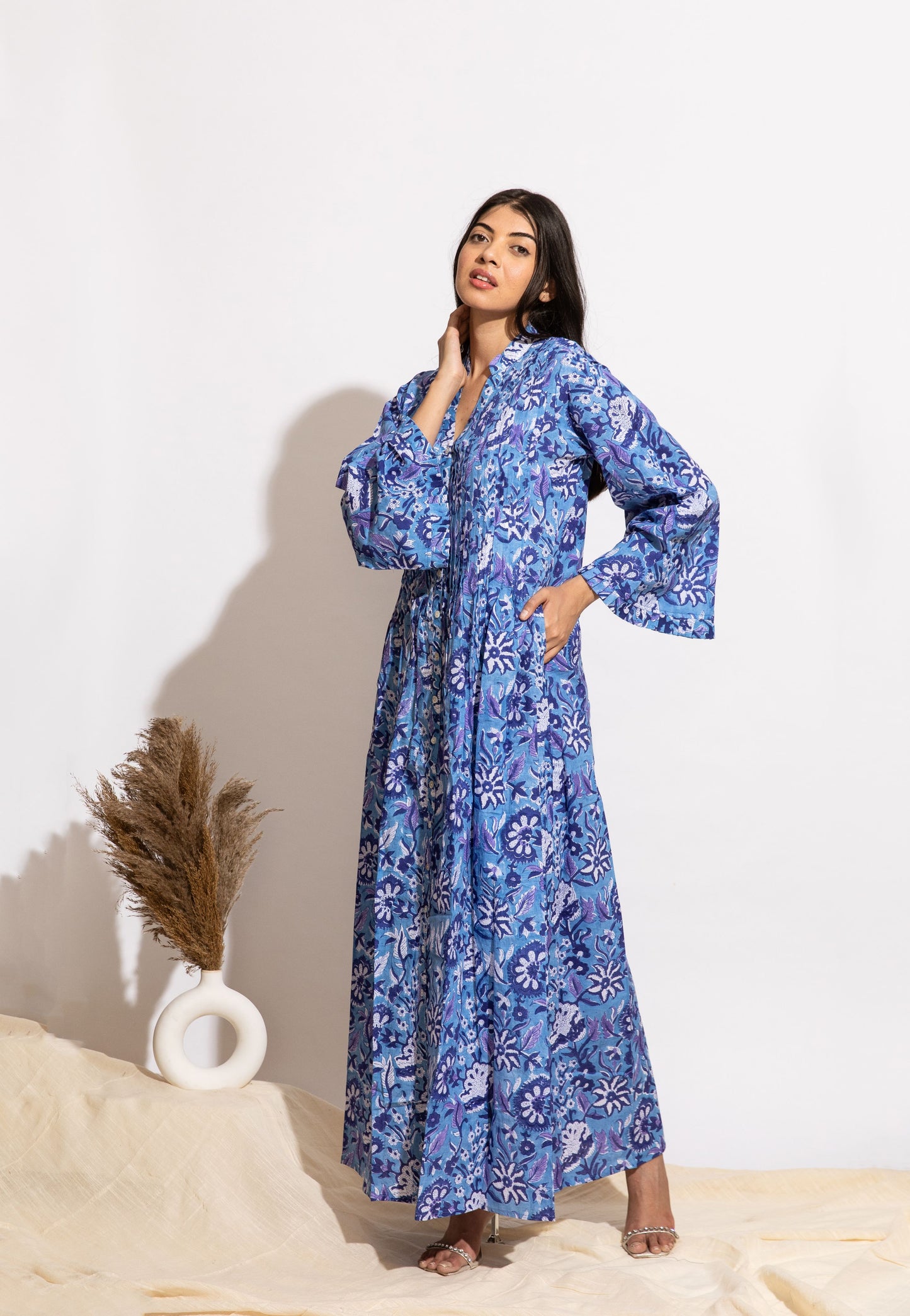 Kallu Pintuck Dress