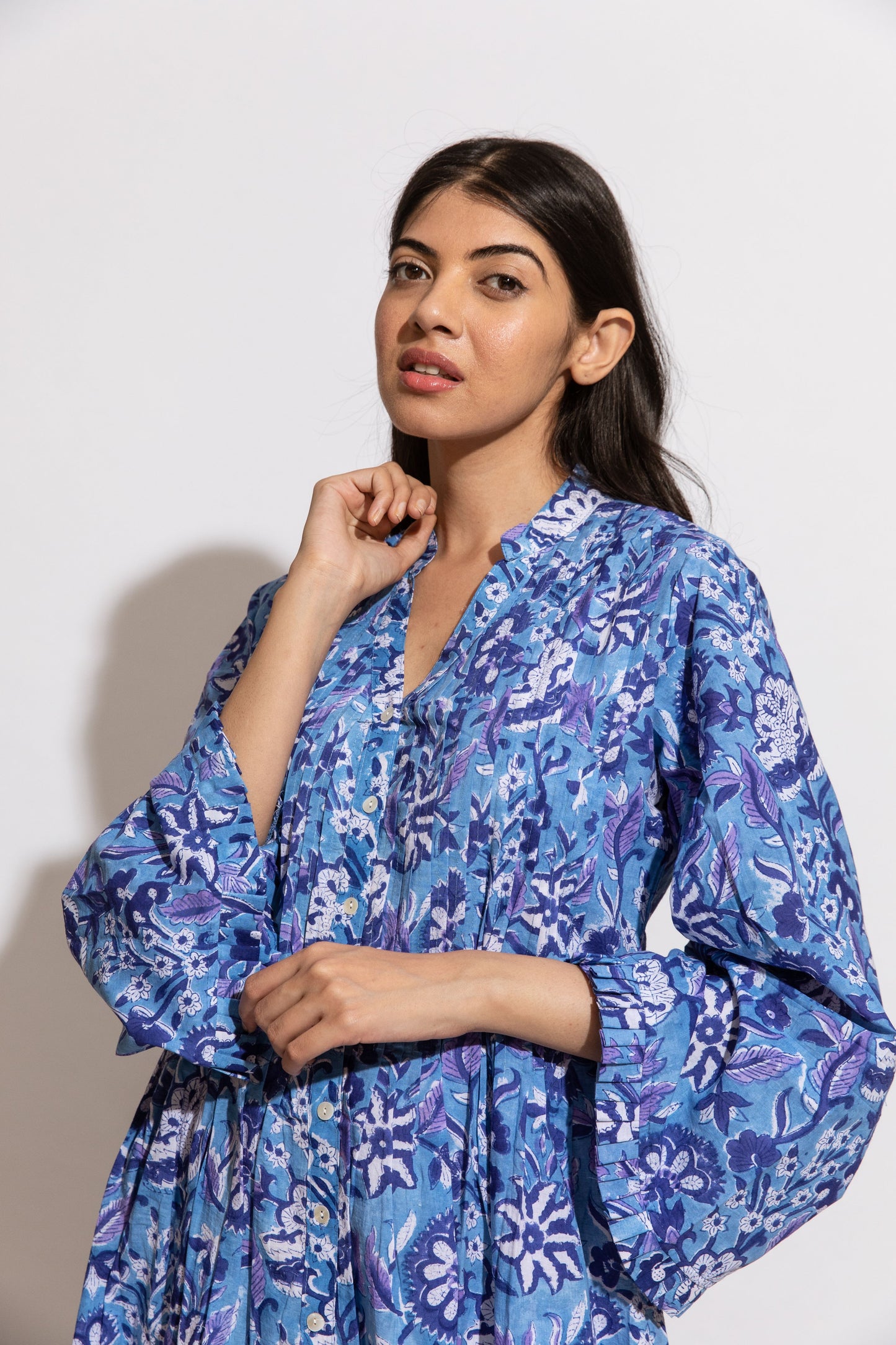 Kallu Pintuck Dress