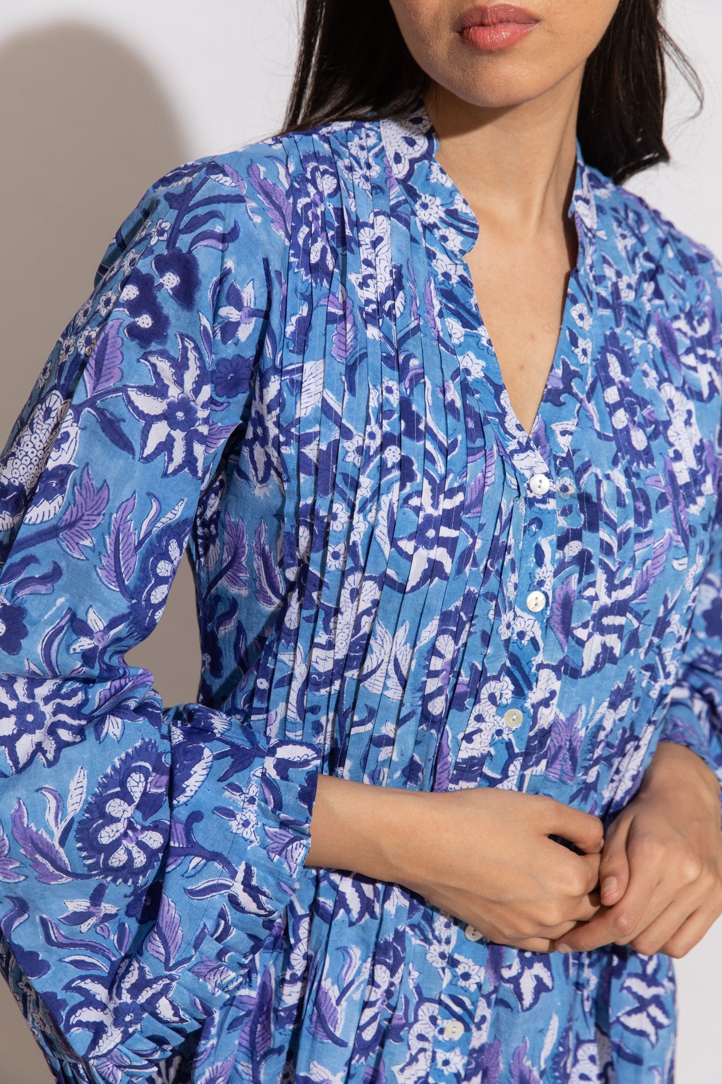 Kallu Pintuck Dress