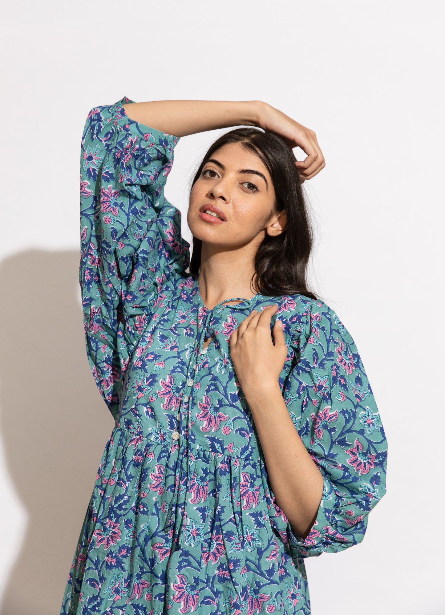 Minal Balloon Crown Dress