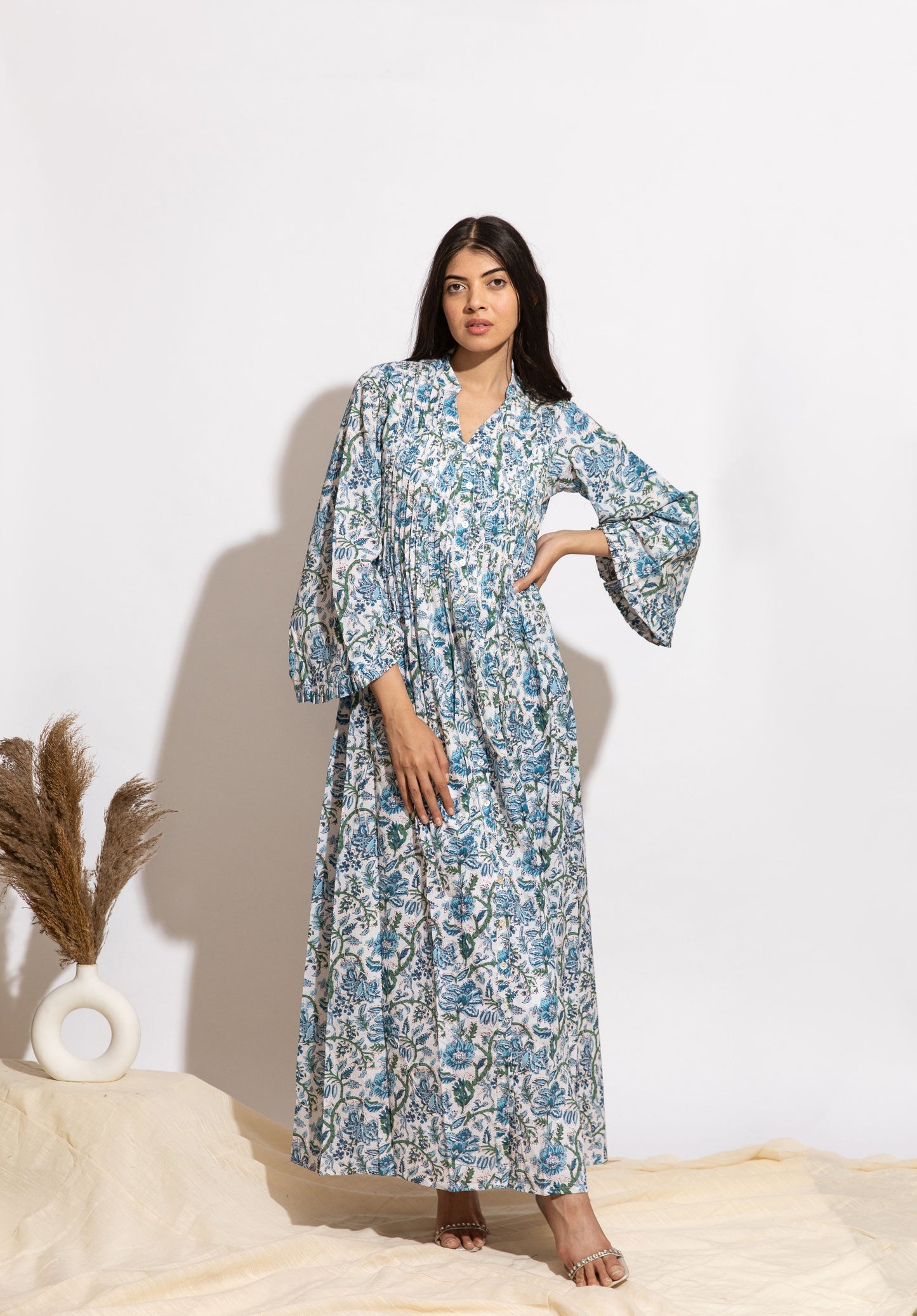 Madhika Pintuck Dress