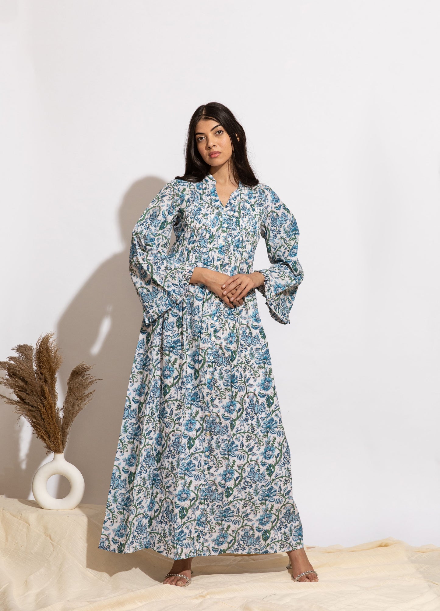 Madhika Pintuck Dress