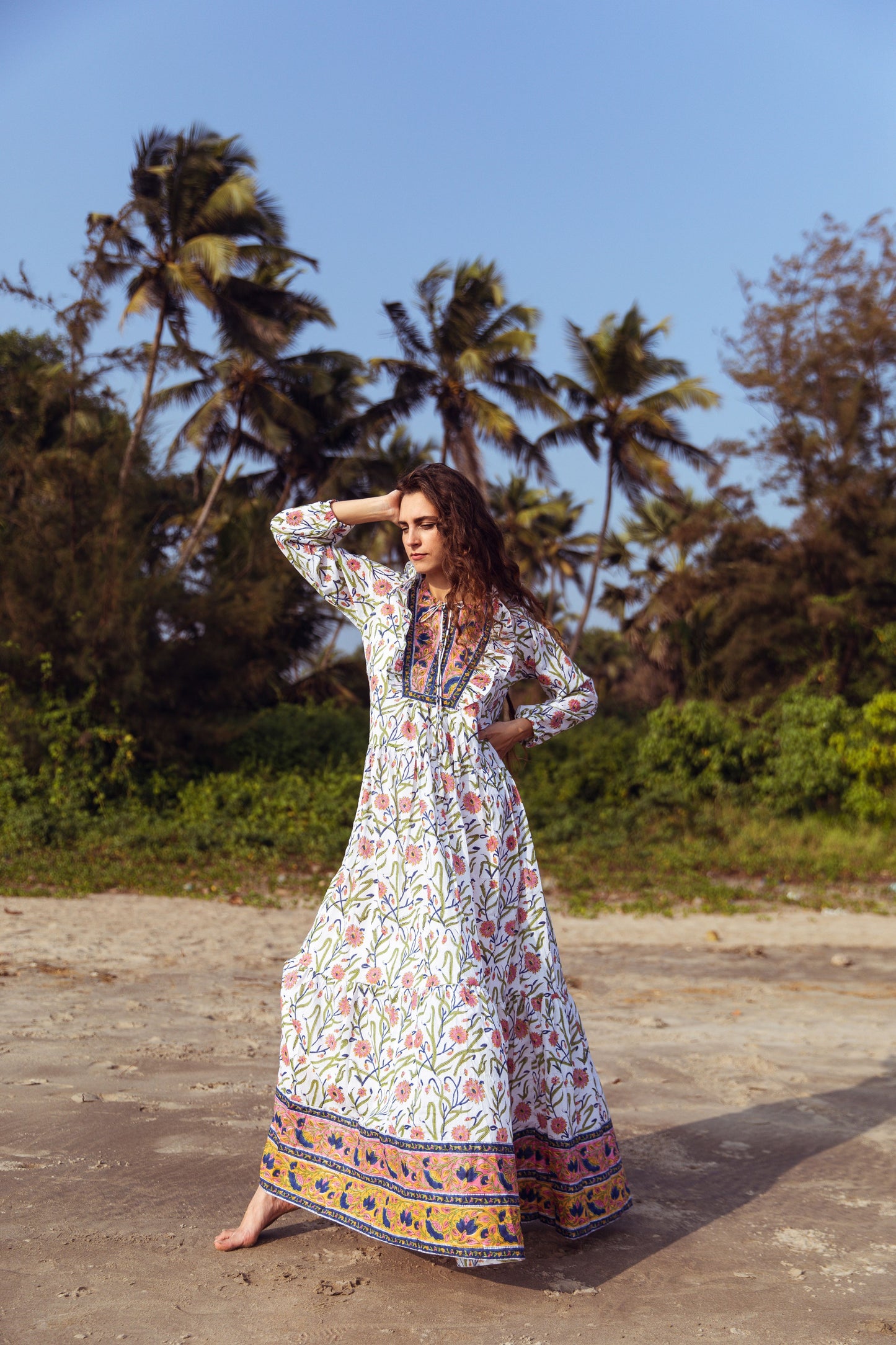 Pia Tier Ruffle Dress
