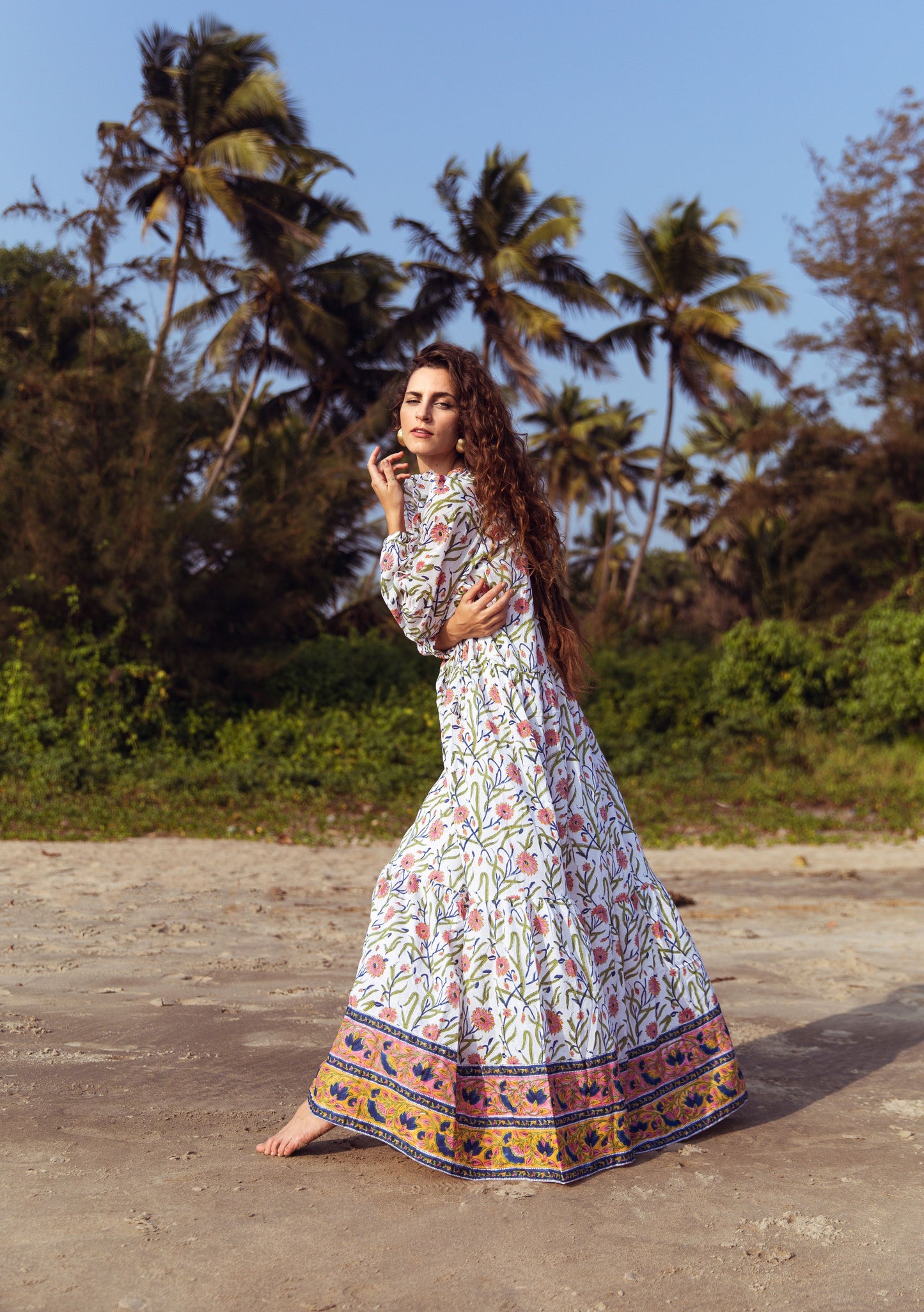 Pia Tier Ruffle Dress
