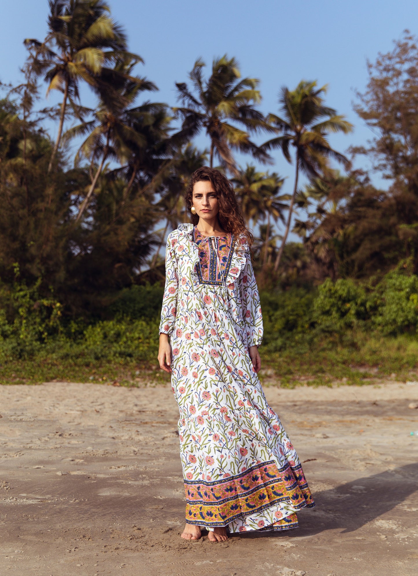 Pia Tier Ruffle Dress