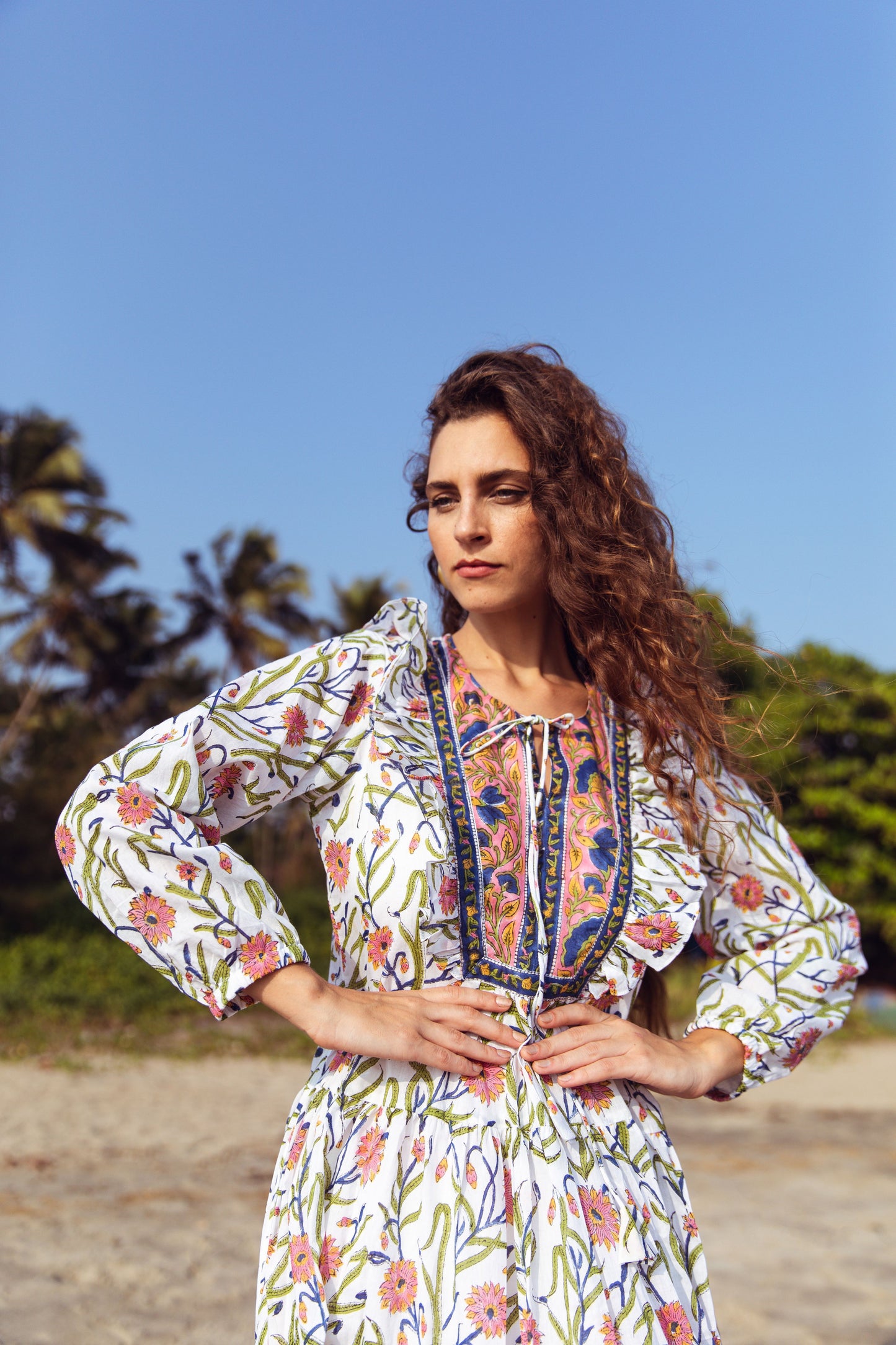 Pia Tier Ruffle Dress