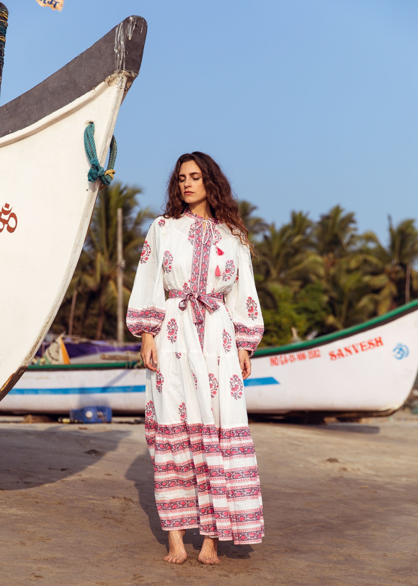 Venessa Tier Ruffle Dress