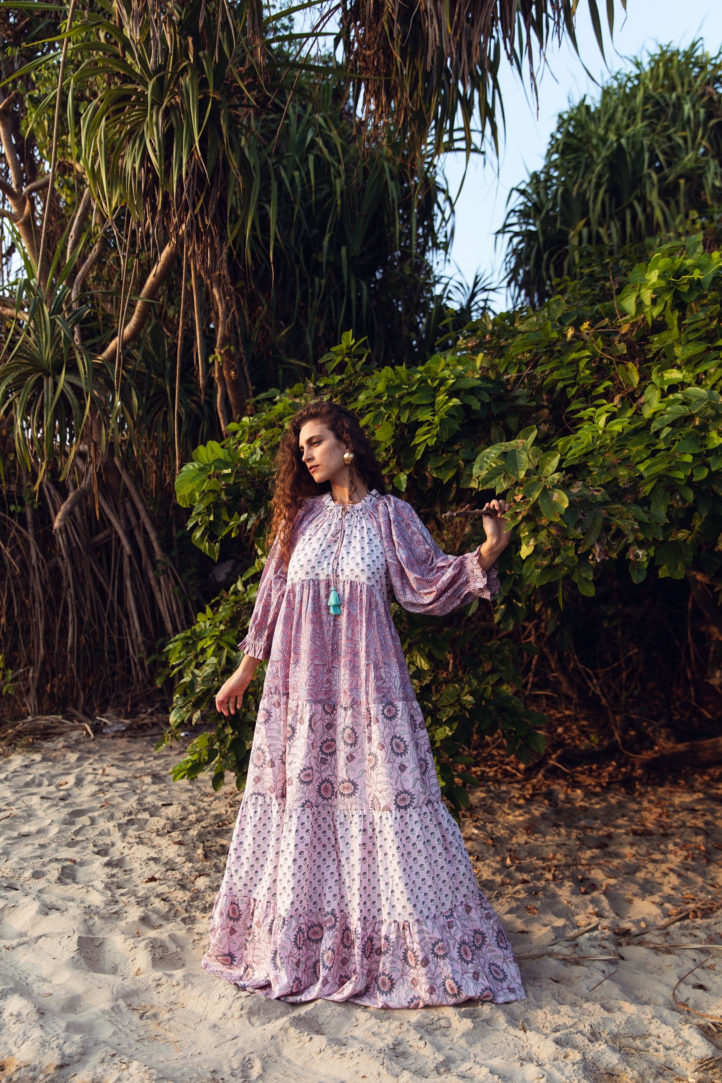 Kiffa Tier Ruffle Dress
