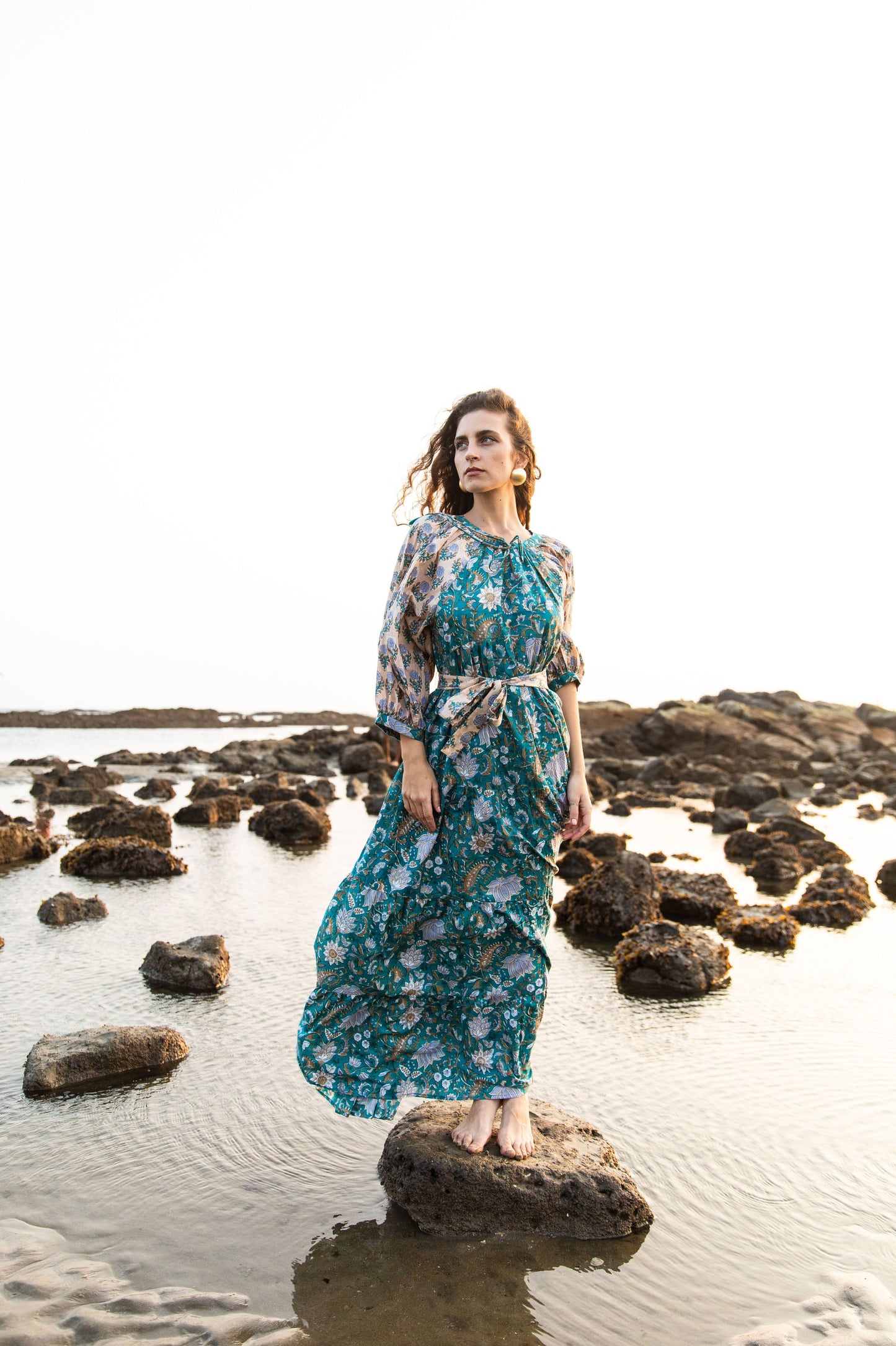 Godha Tier Ruffle Dress