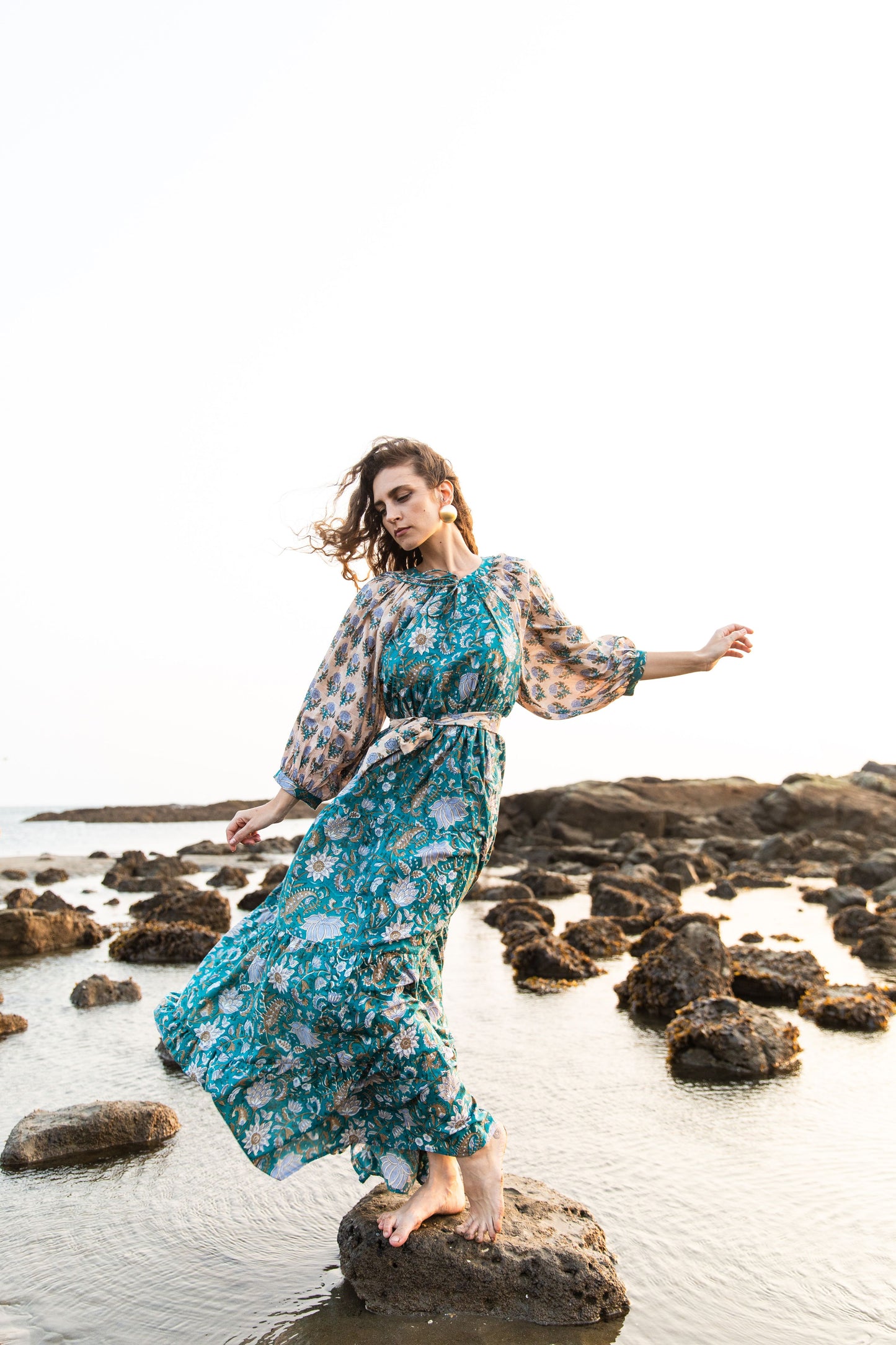 Godha Tier Ruffle Dress