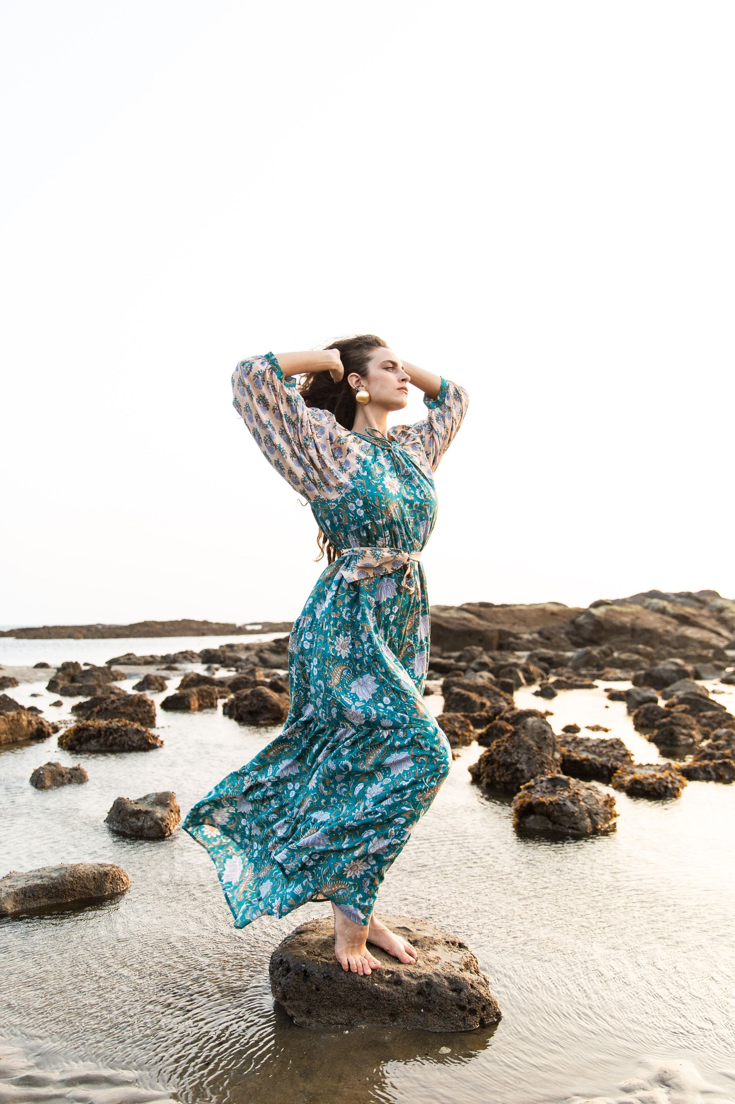 Godha Tier Ruffle Dress
