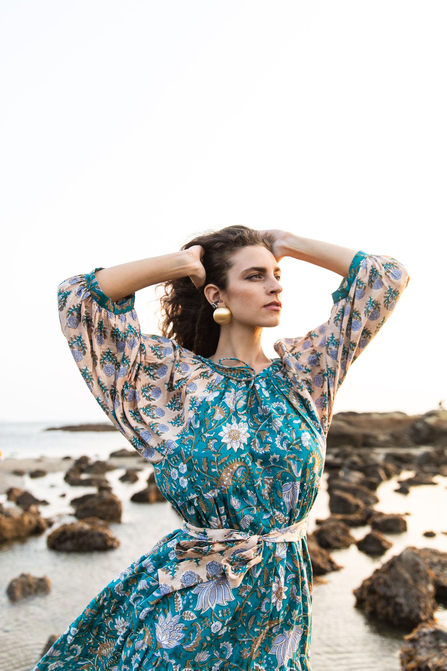 Godha Tier Ruffle Dress