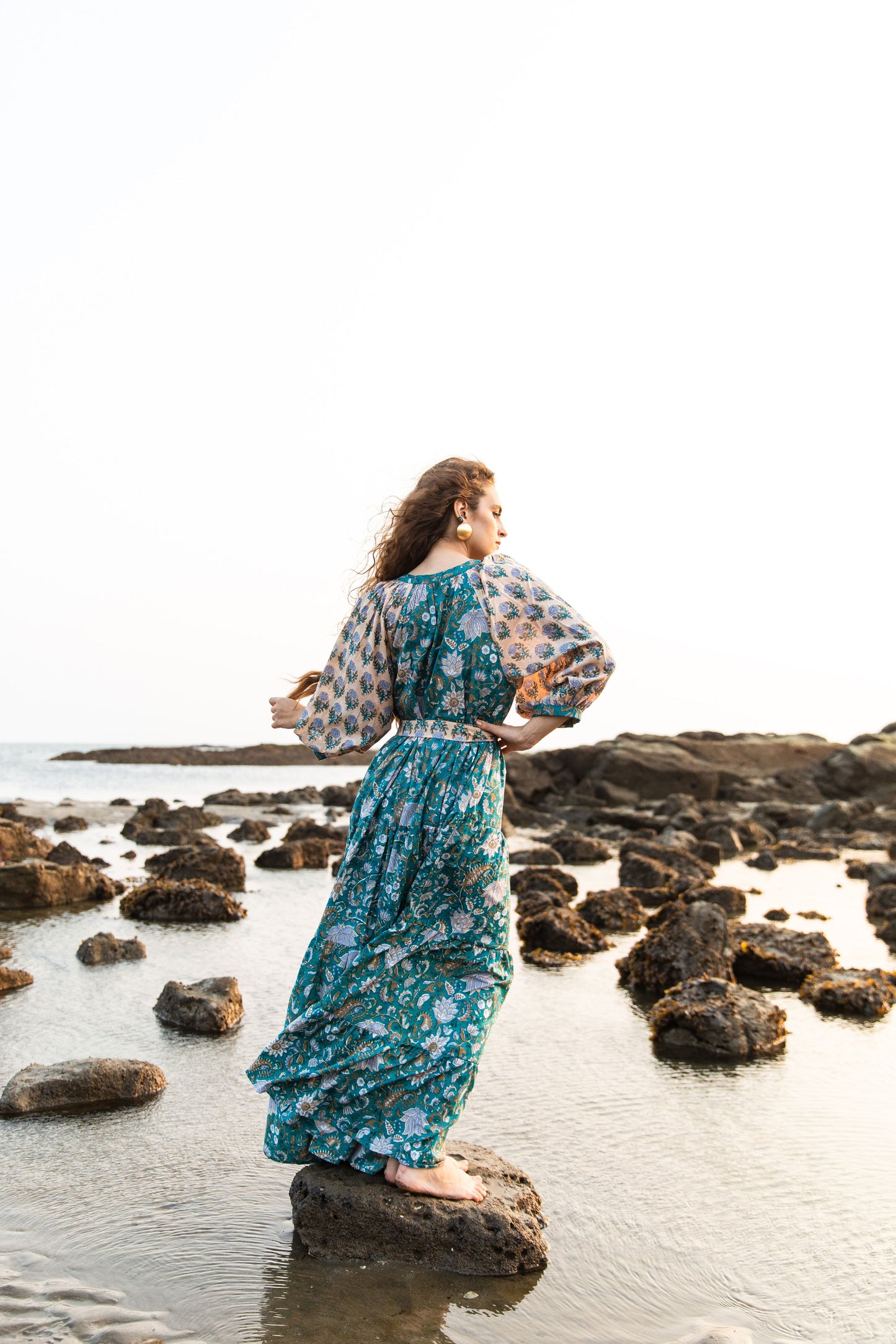 Godha Tier Ruffle Dress