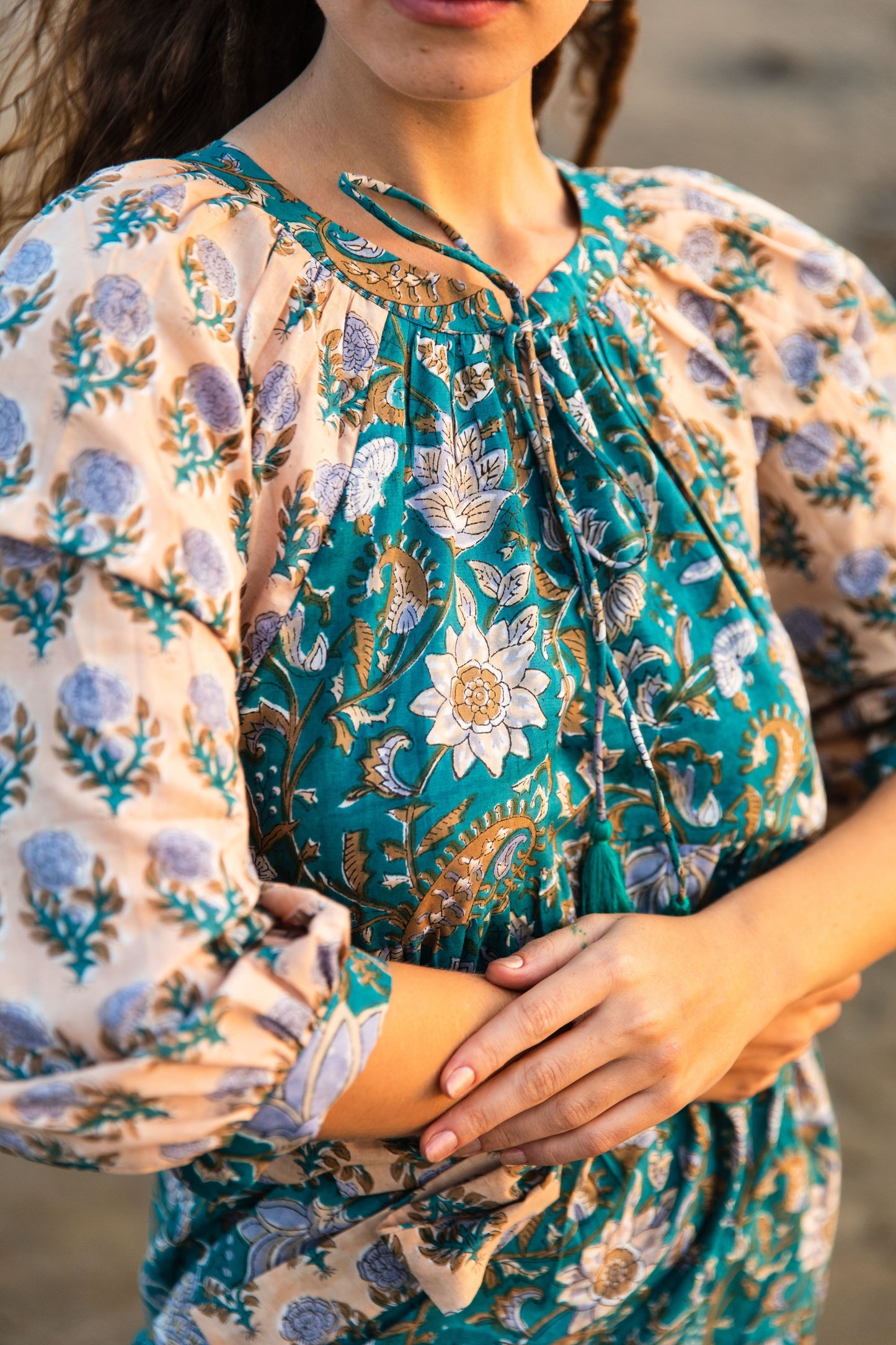 Godha Tier Ruffle Dress