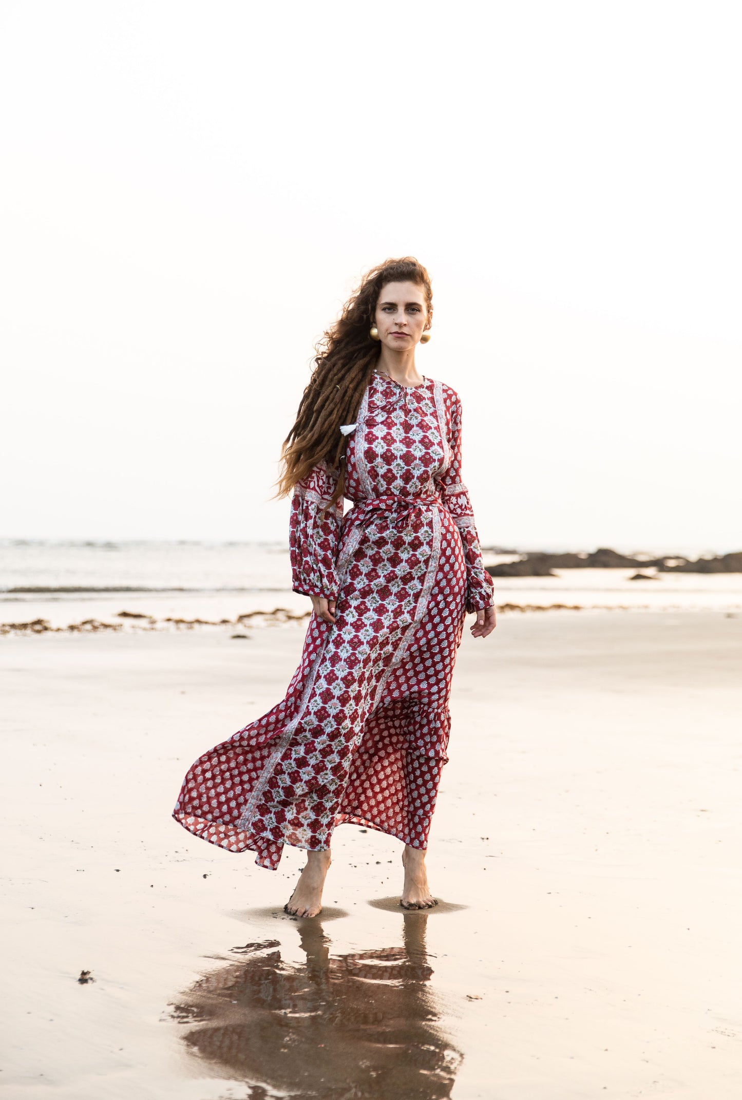 Jamini Tier Ruffle Dress