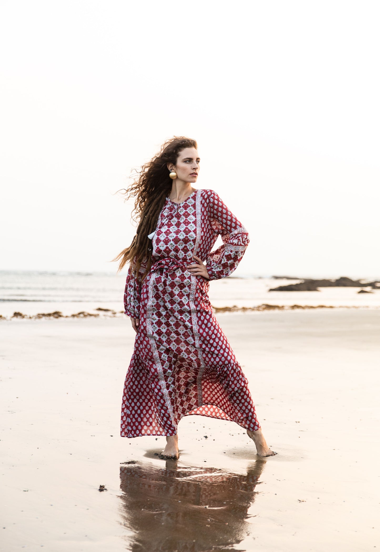 Jamini Tier Ruffle Dress