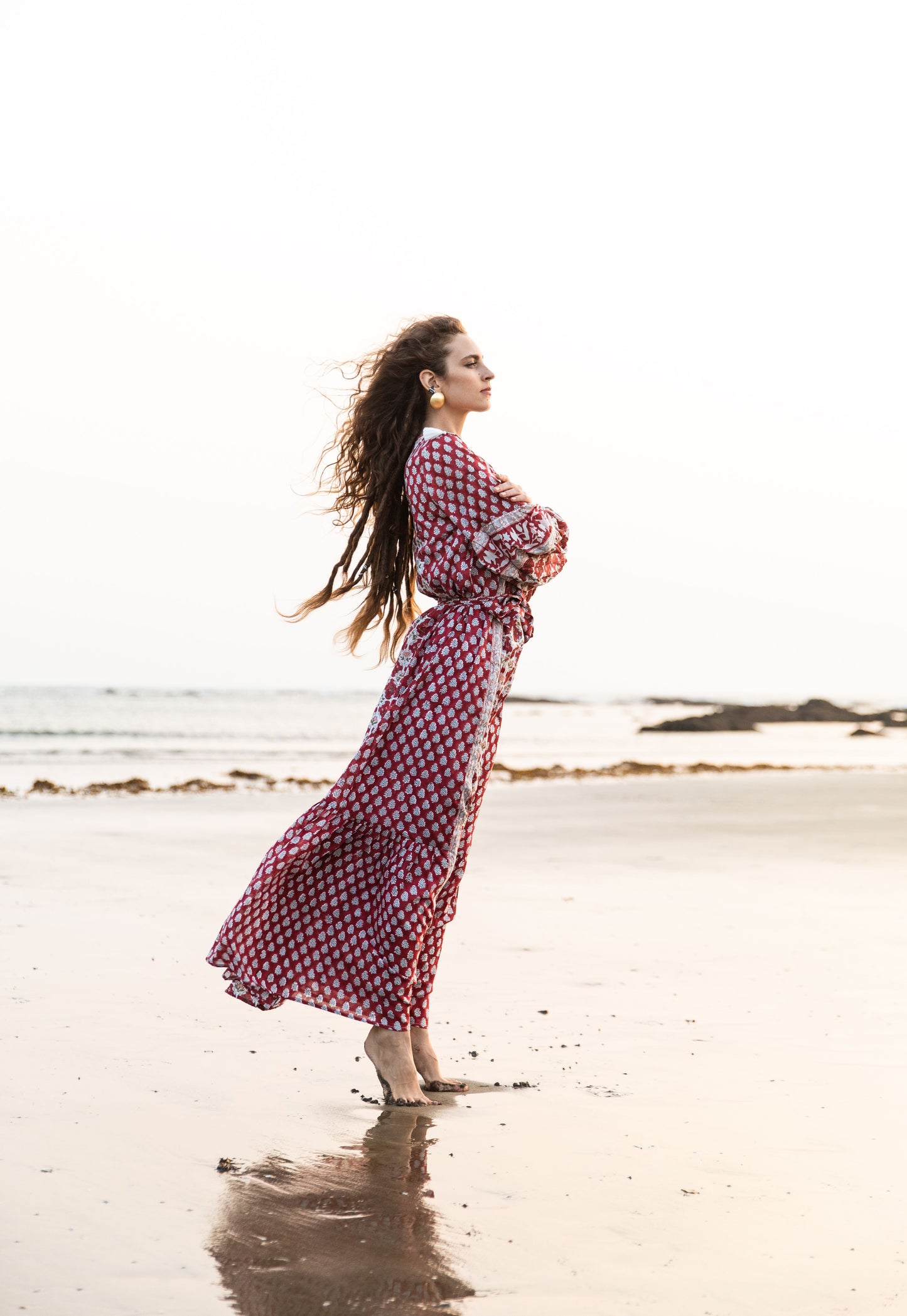 Jamini Tier Ruffle Dress