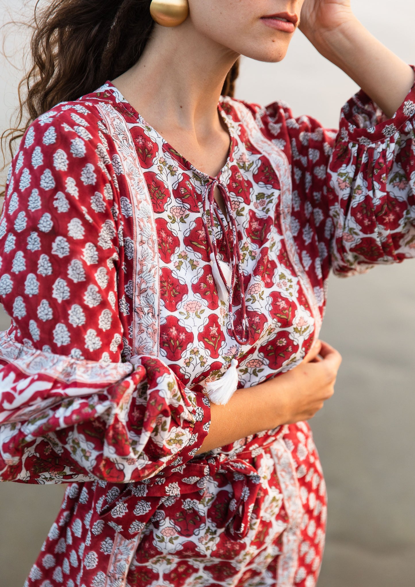 Jamini Tier Ruffle Dress