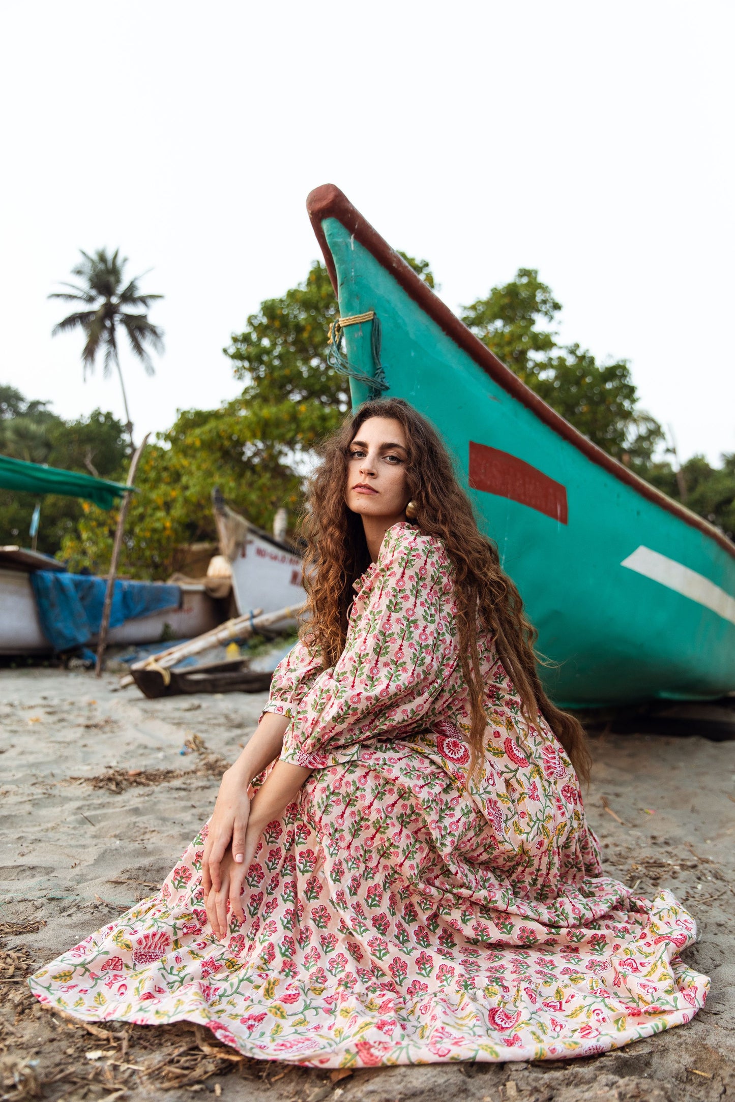 Samadara Tier Ruffle Dress