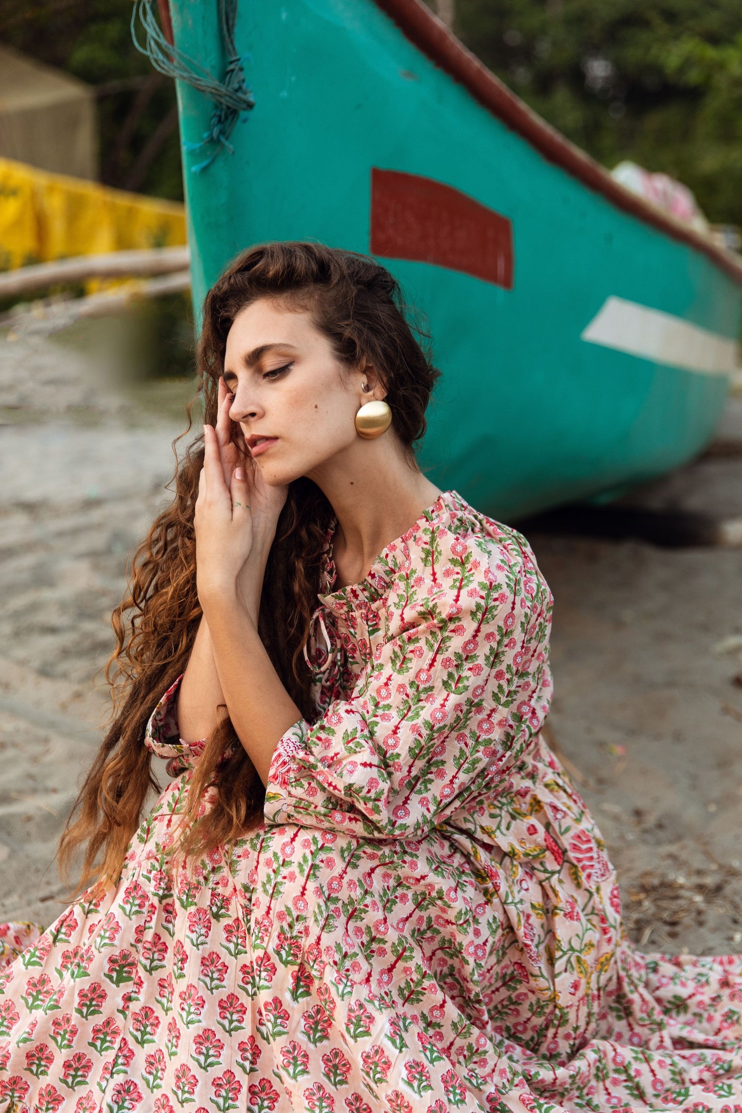 Samadara Tier Ruffle Dress