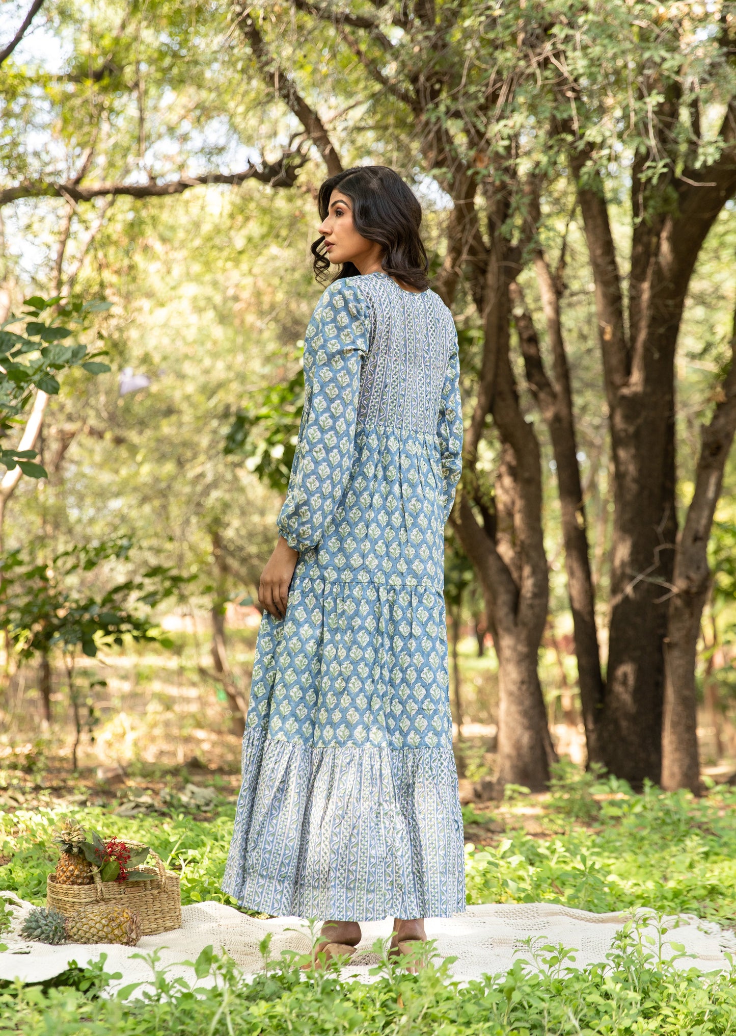 Kayali Tier Ruffle Dress