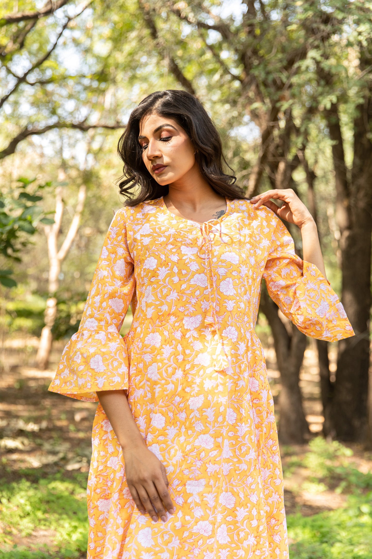 Jiji Bell Sleeve Dress