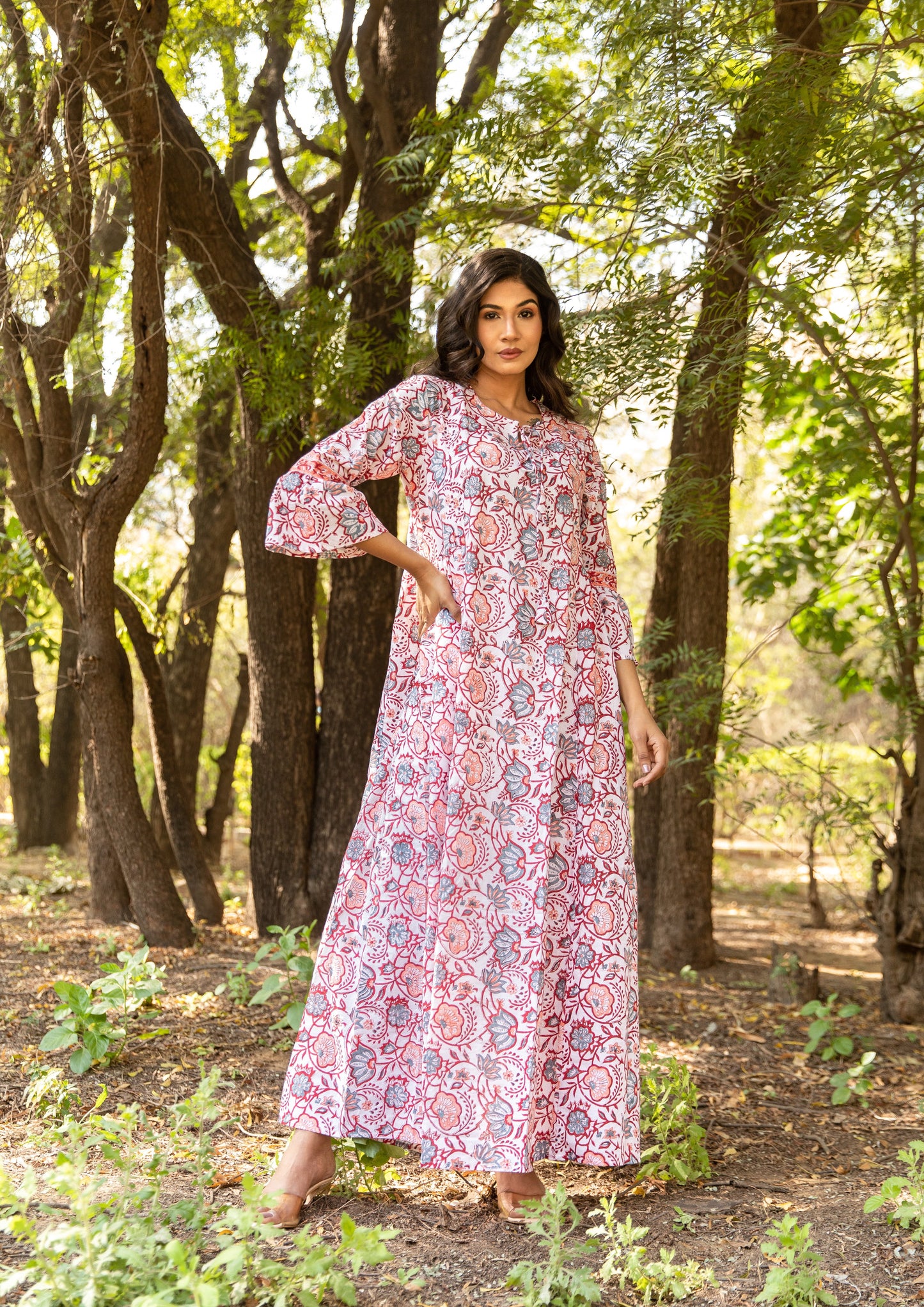 Trish Bell Sleeve Dress