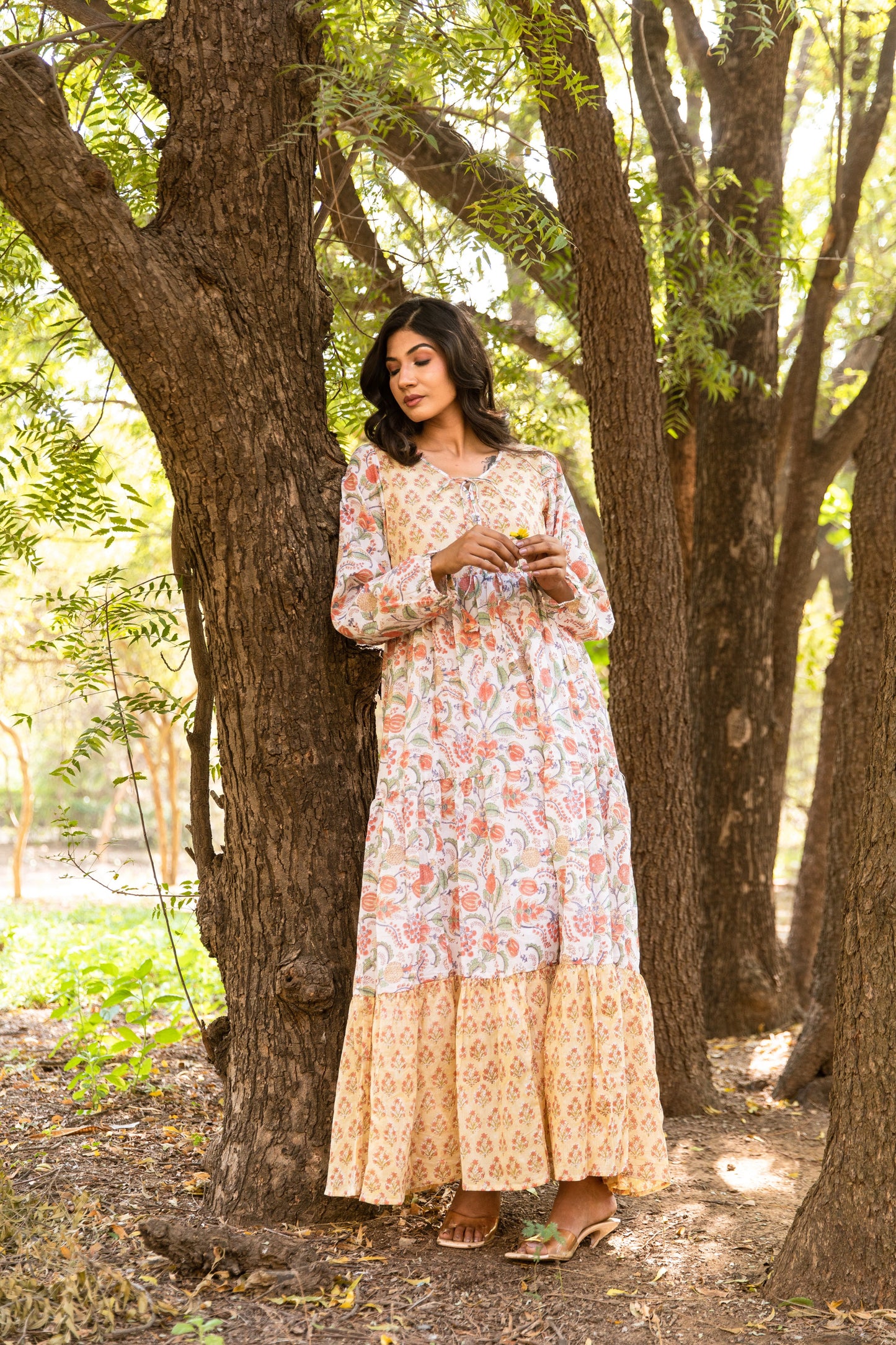 Sajna Tier Ruffle Dress