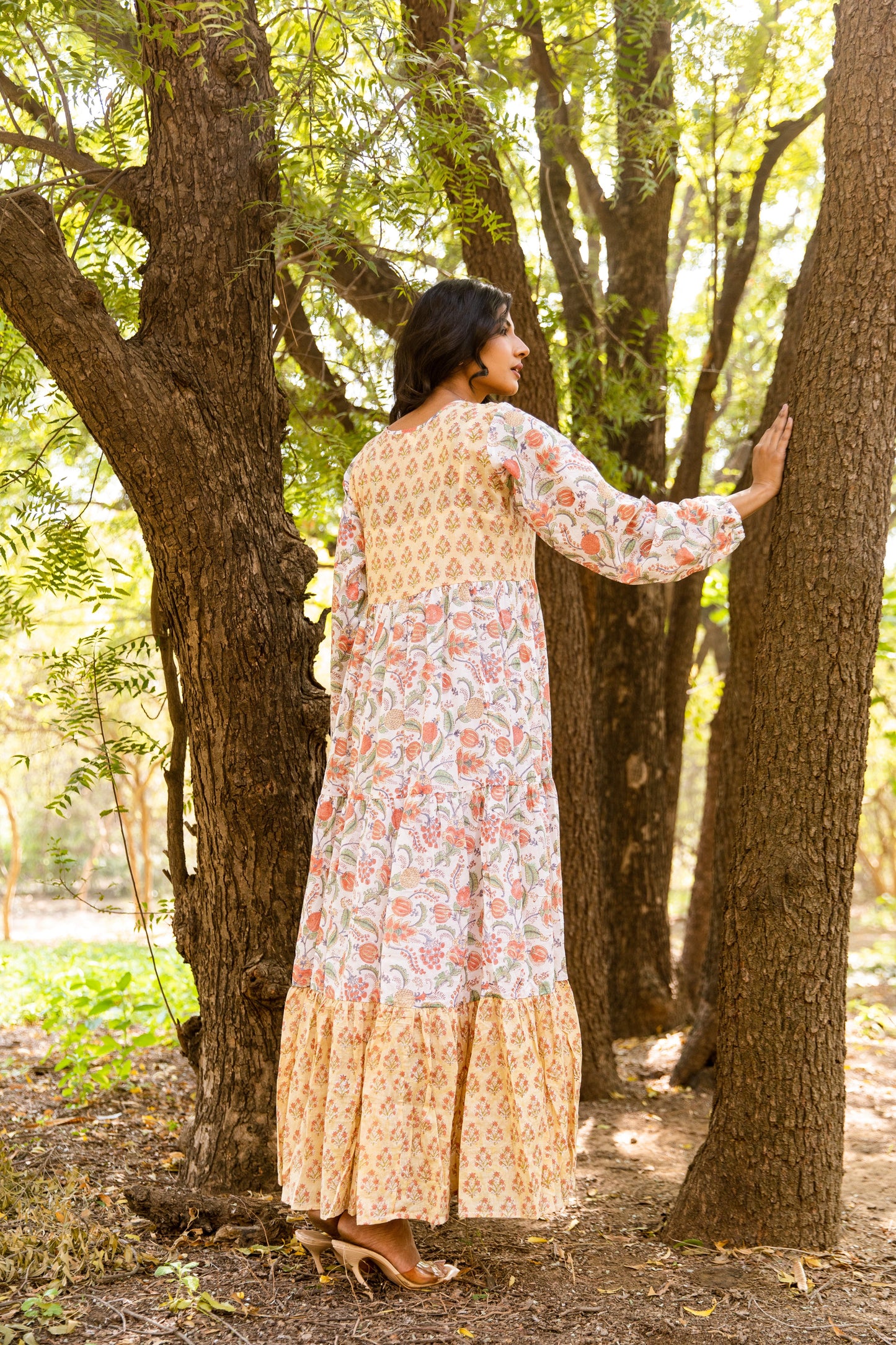 Sajna Tier Ruffle Dress