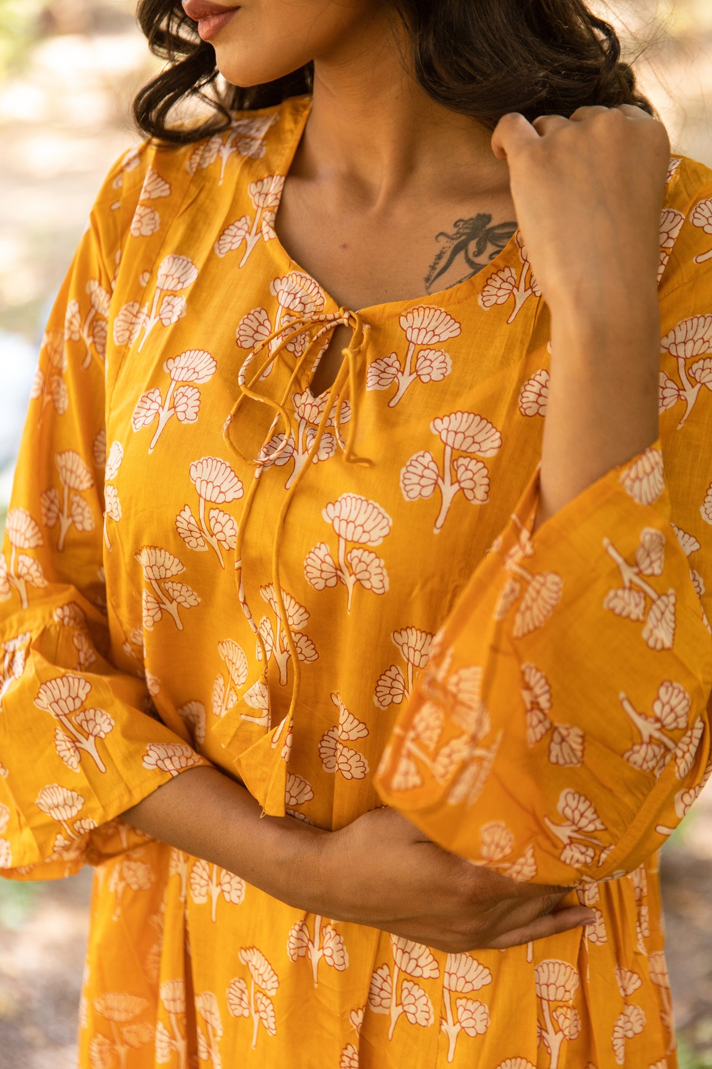 Talia Bell Sleeve Dress