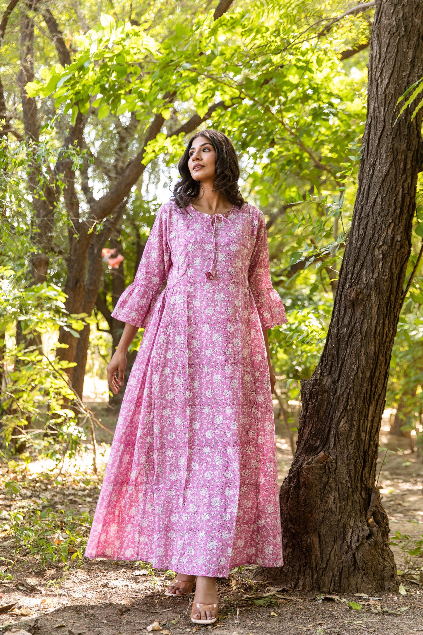 Ivana Bell Sleeve Dress