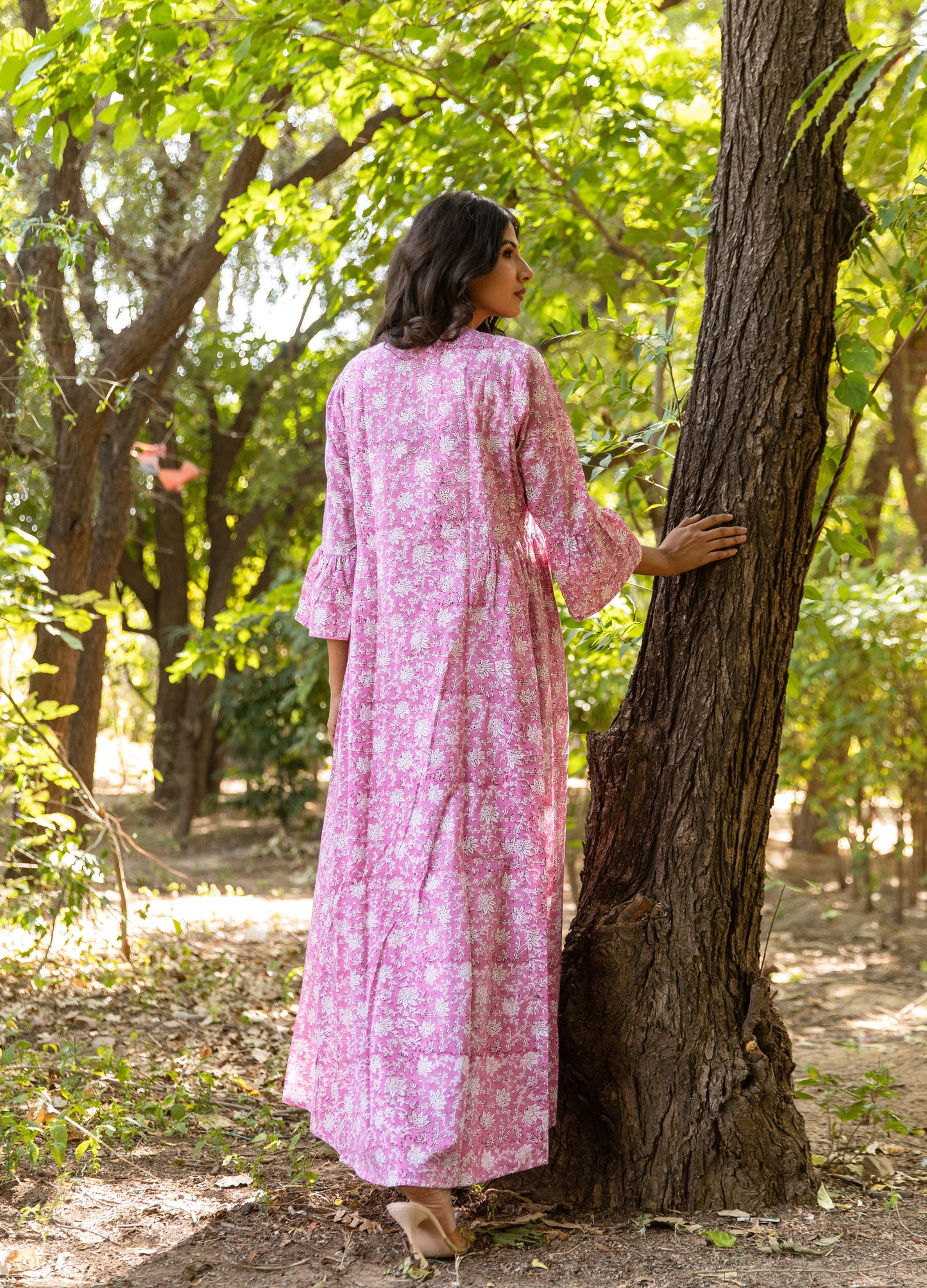 Ivana Bell Sleeve Dress