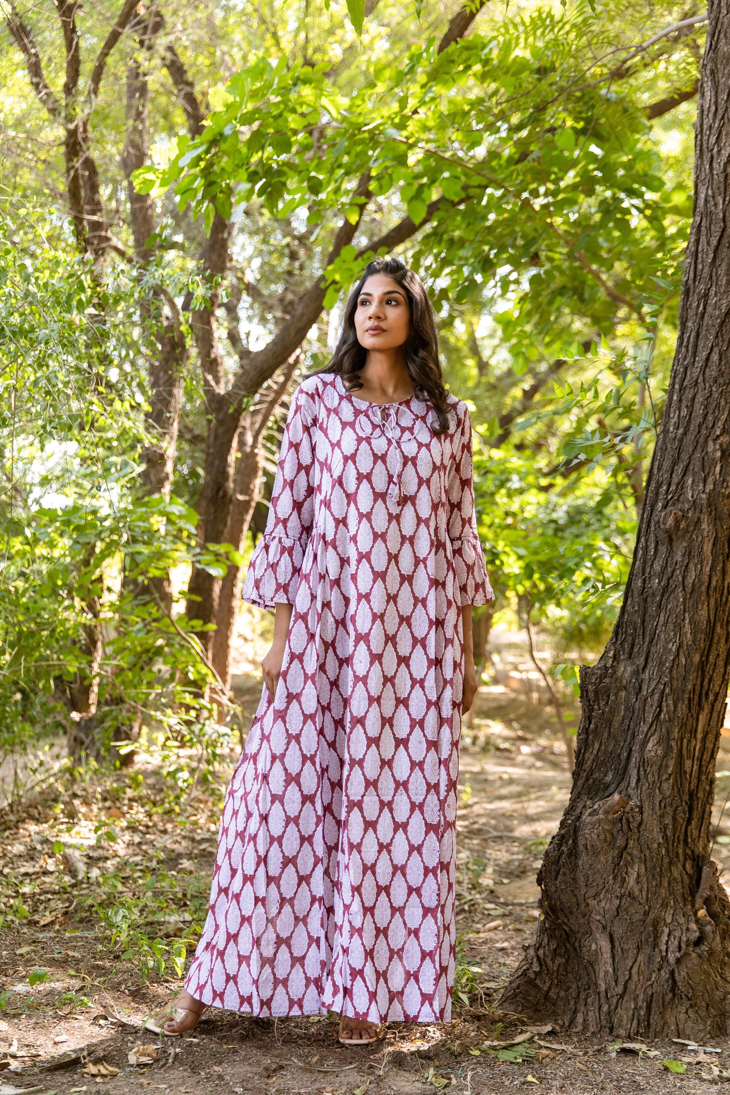 Racheal Bell Sleeve Dress
