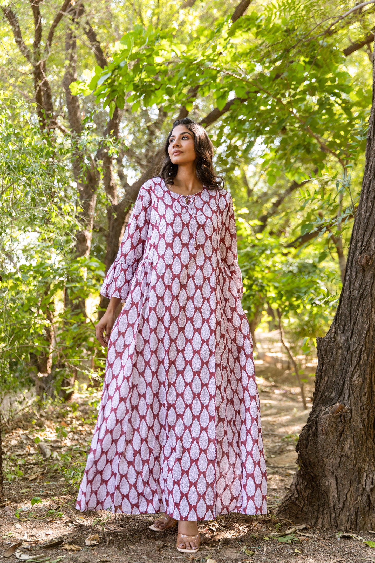 Racheal Bell Sleeve Dress