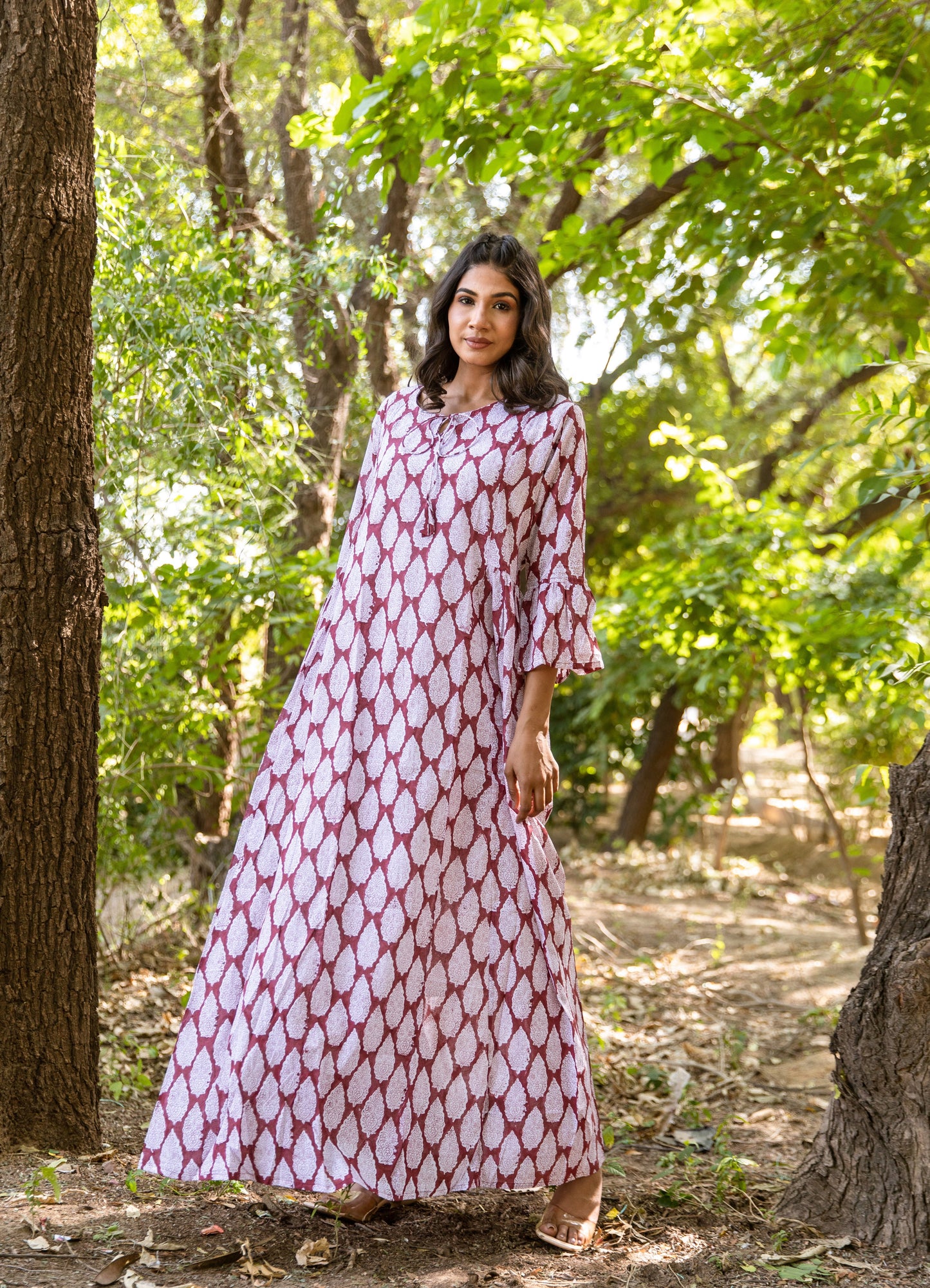 Racheal Bell Sleeve Dress
