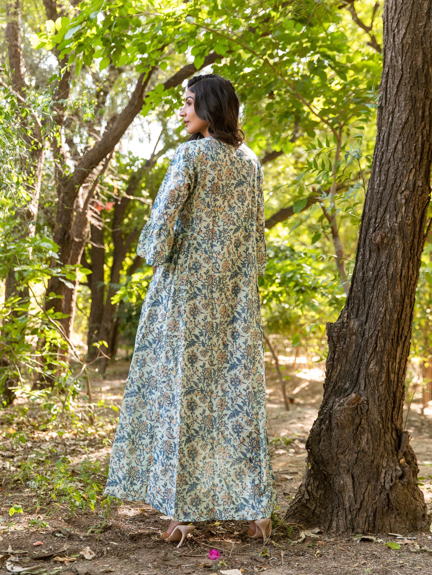 Jaymali Bell Sleeve Dress