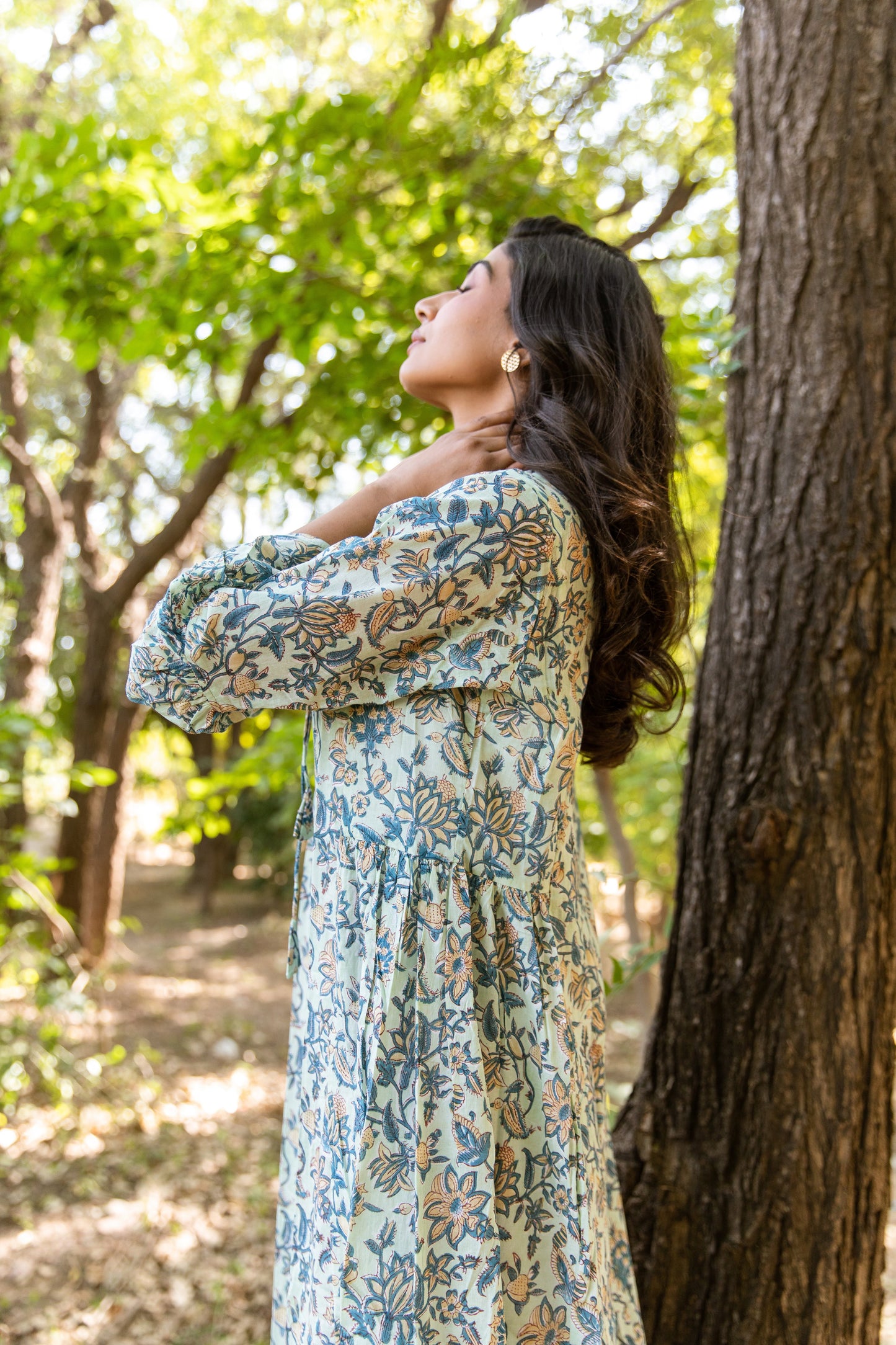 Jaymali Bell Sleeve Dress