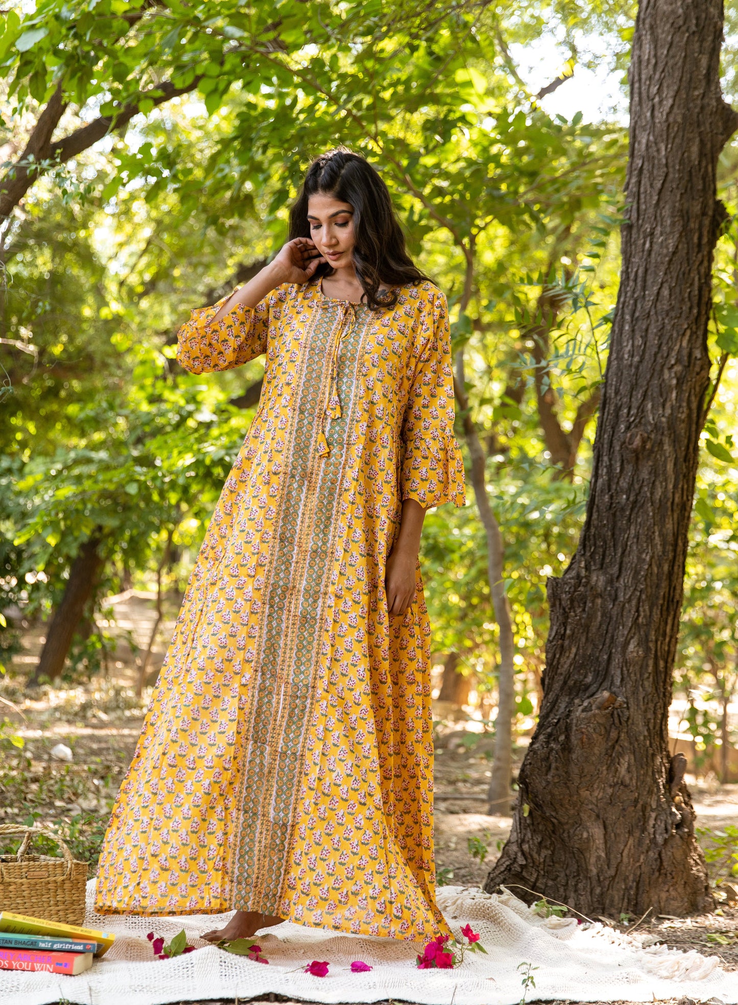 Mwai Bell Sleeve Dress