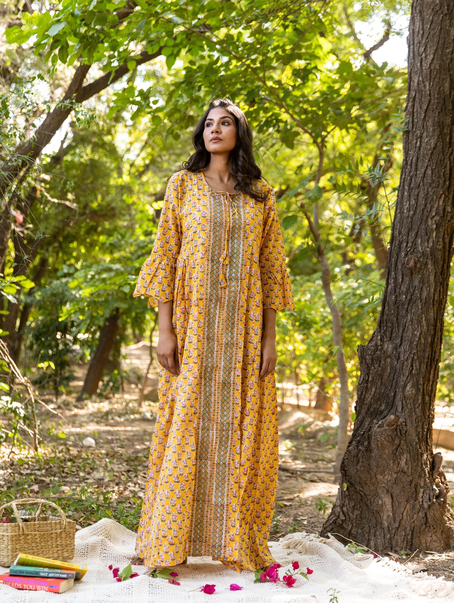 Mwai Bell Sleeve Dress