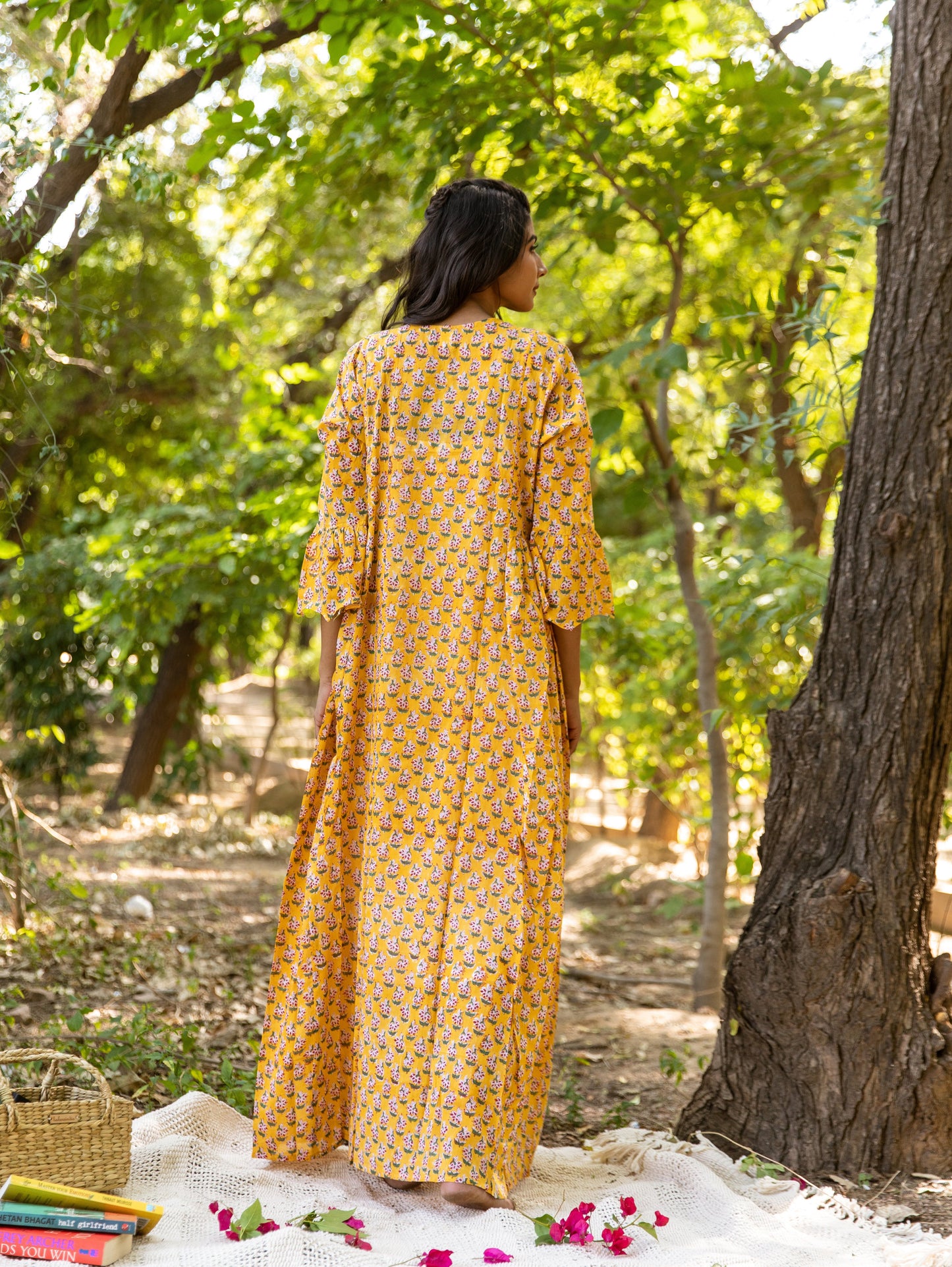 Mwai Bell Sleeve Dress