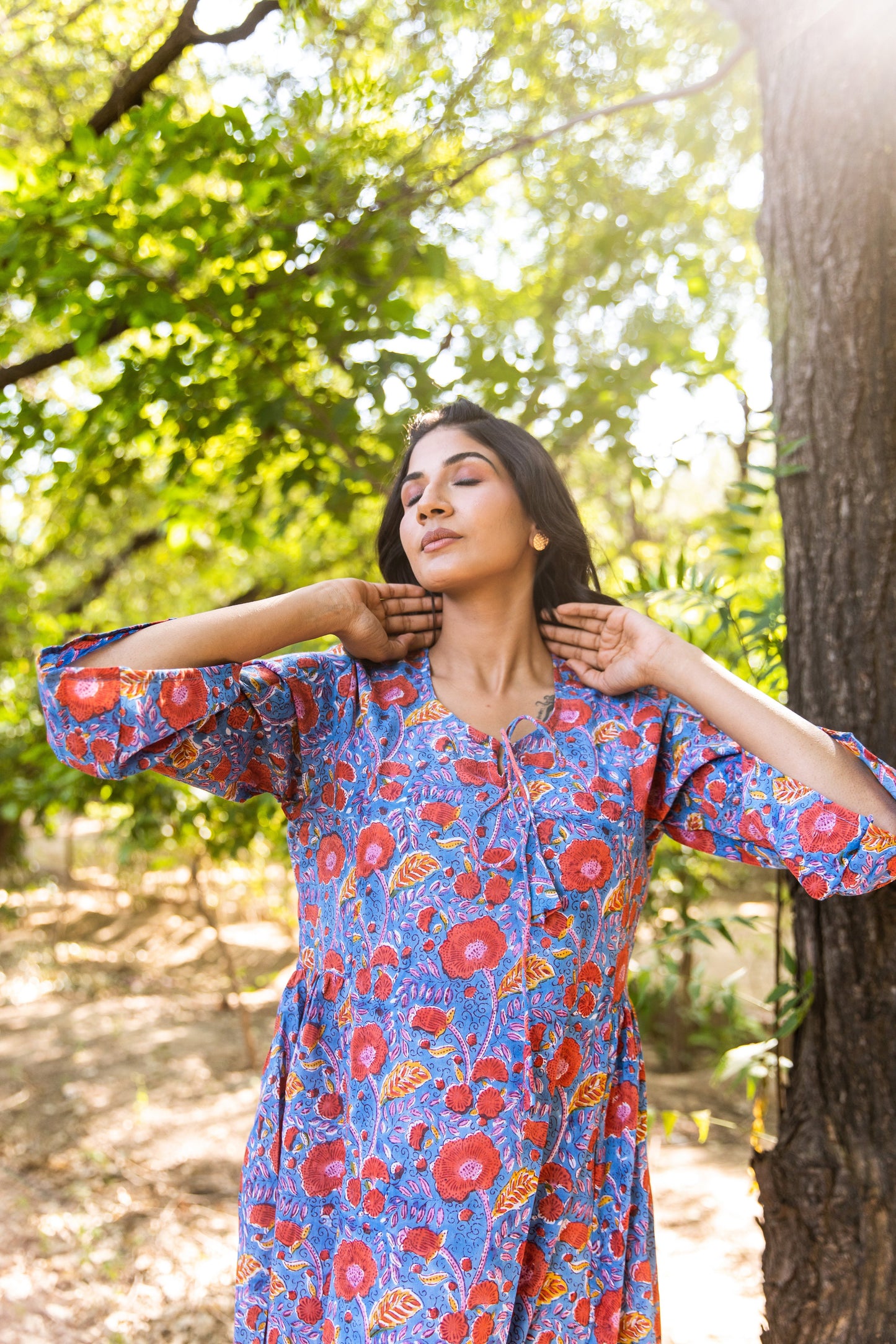 Olly Bell Sleeve Dress