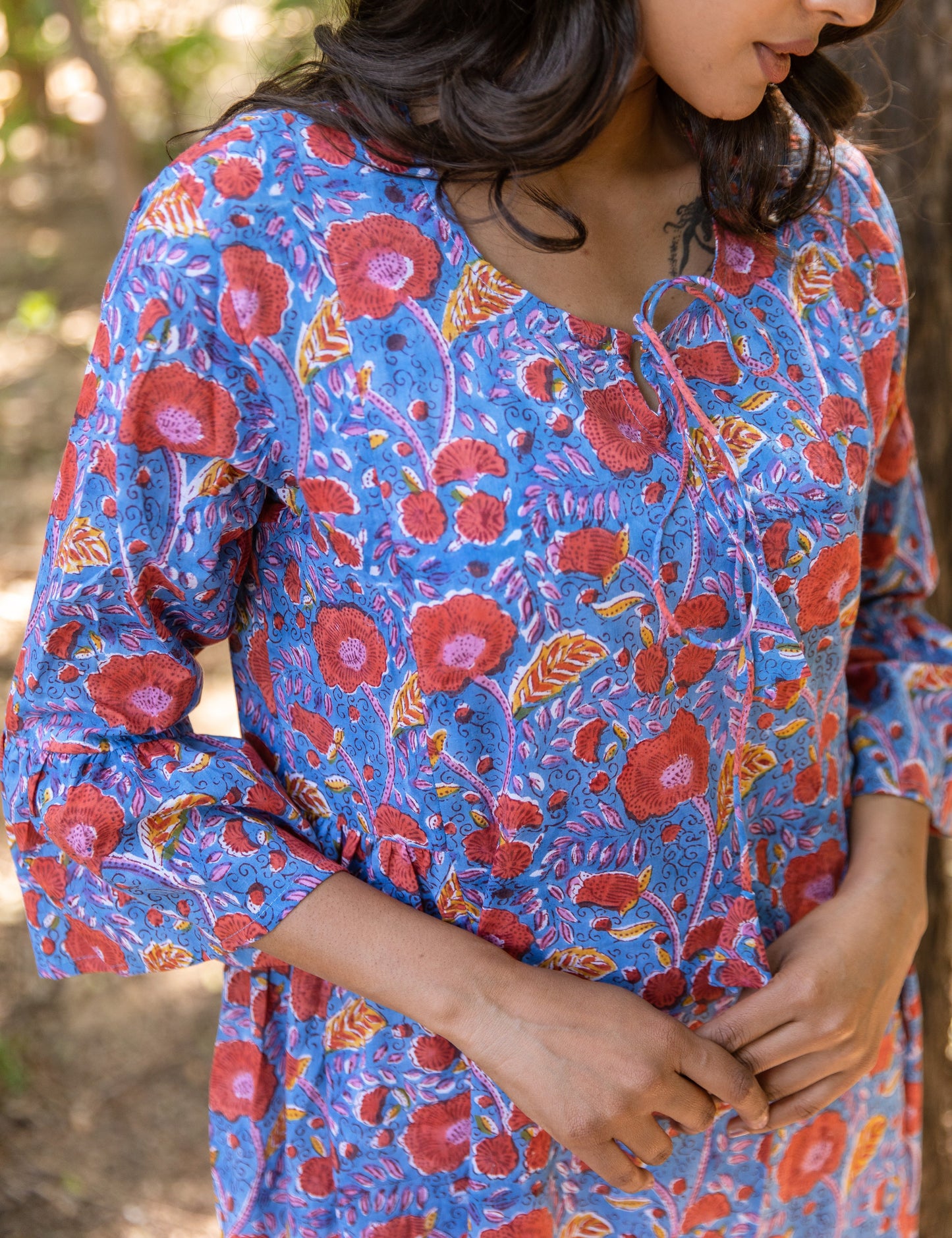 Olly Bell Sleeve Dress