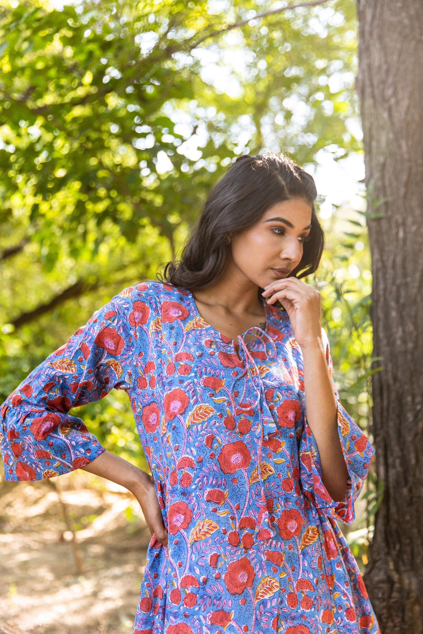 Olly Bell Sleeve Dress