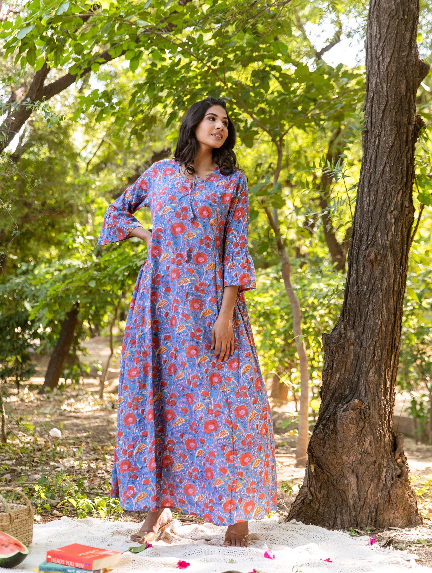 Olly Bell Sleeve Dress