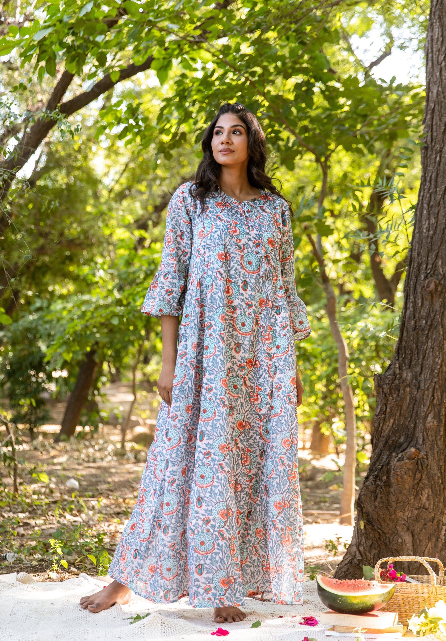 Camila Bell Sleeve Dress