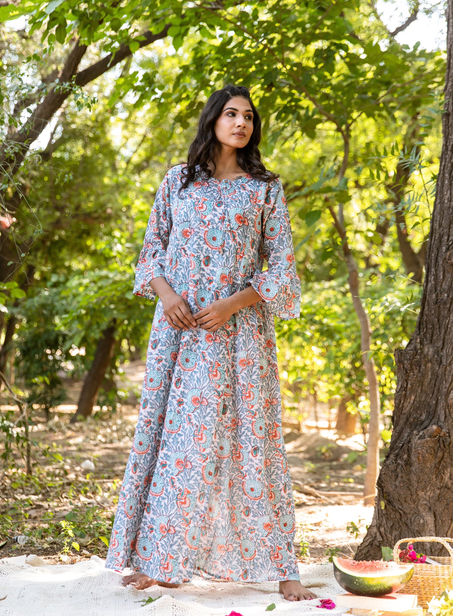 Camila Bell Sleeve Dress